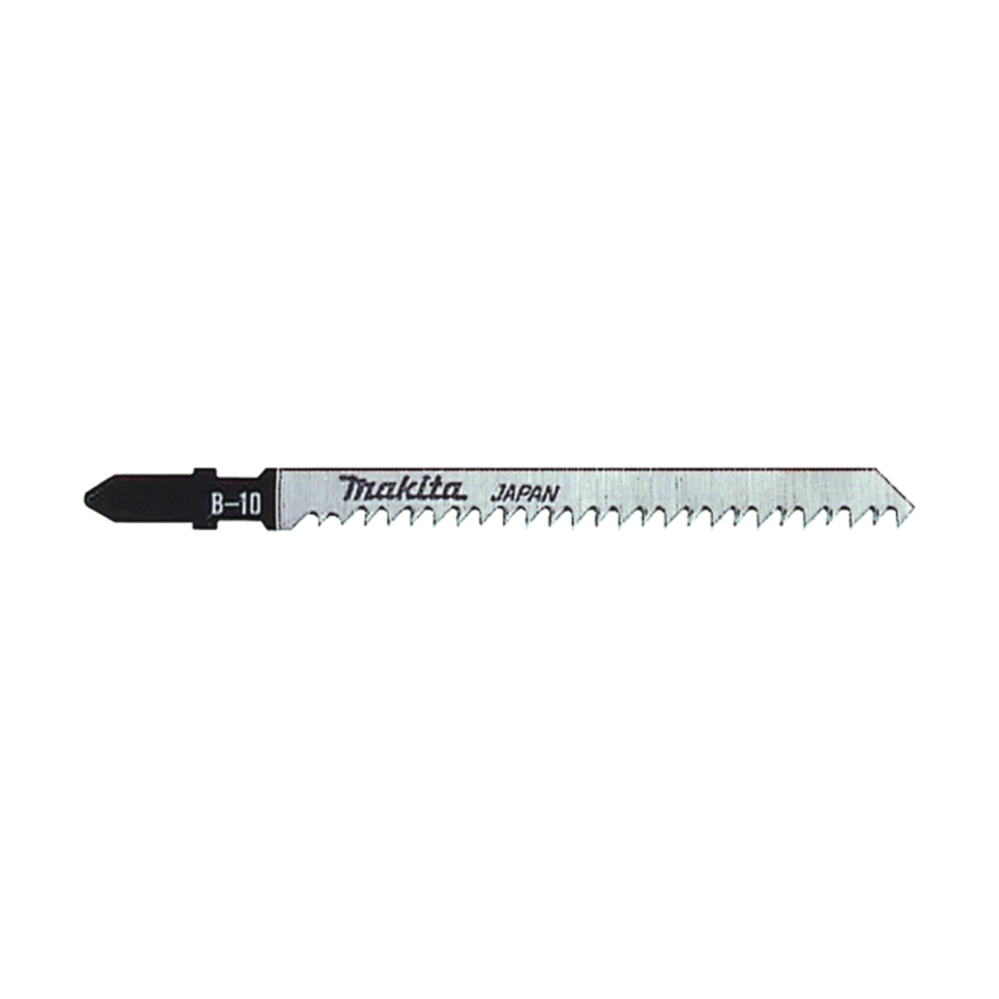 Makita® Sägeblatt B-10 Stichsäge mit T-Schaft-Aufnahme Werkzeugstahl (HCS/CV), legiert 5 St./Pack.