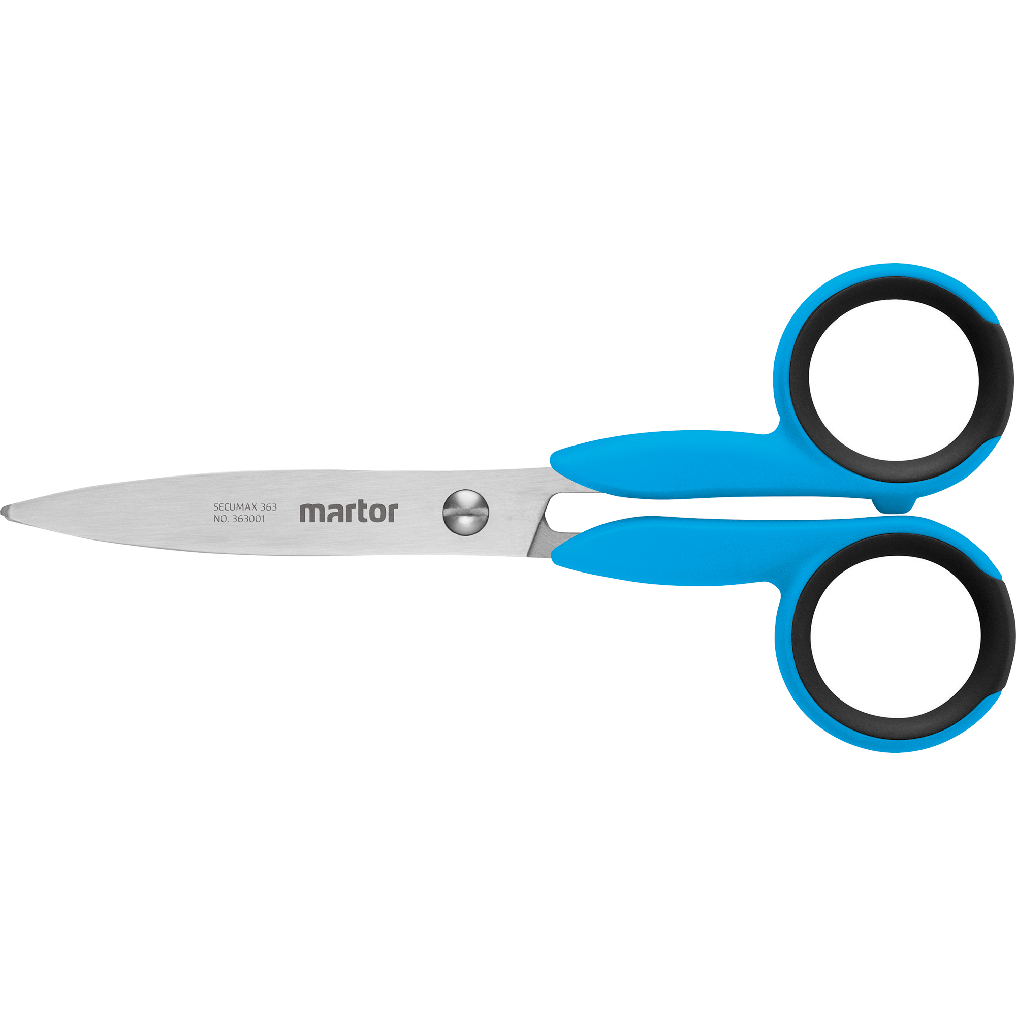 MARTOR Universalschere SECUMAX 363 134mm Links- und Rechtshänder Edelstahl blau/schwarz