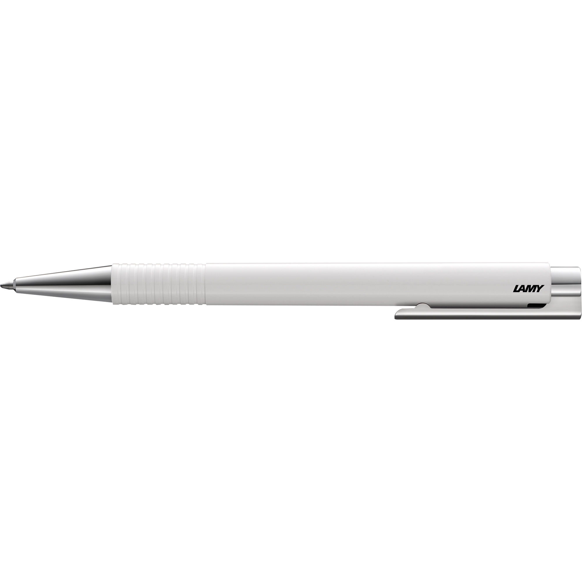 Lamy Kugelschreiber logo 204 0,5mm B blau dokumentenecht Schaftfarbe: weiß
