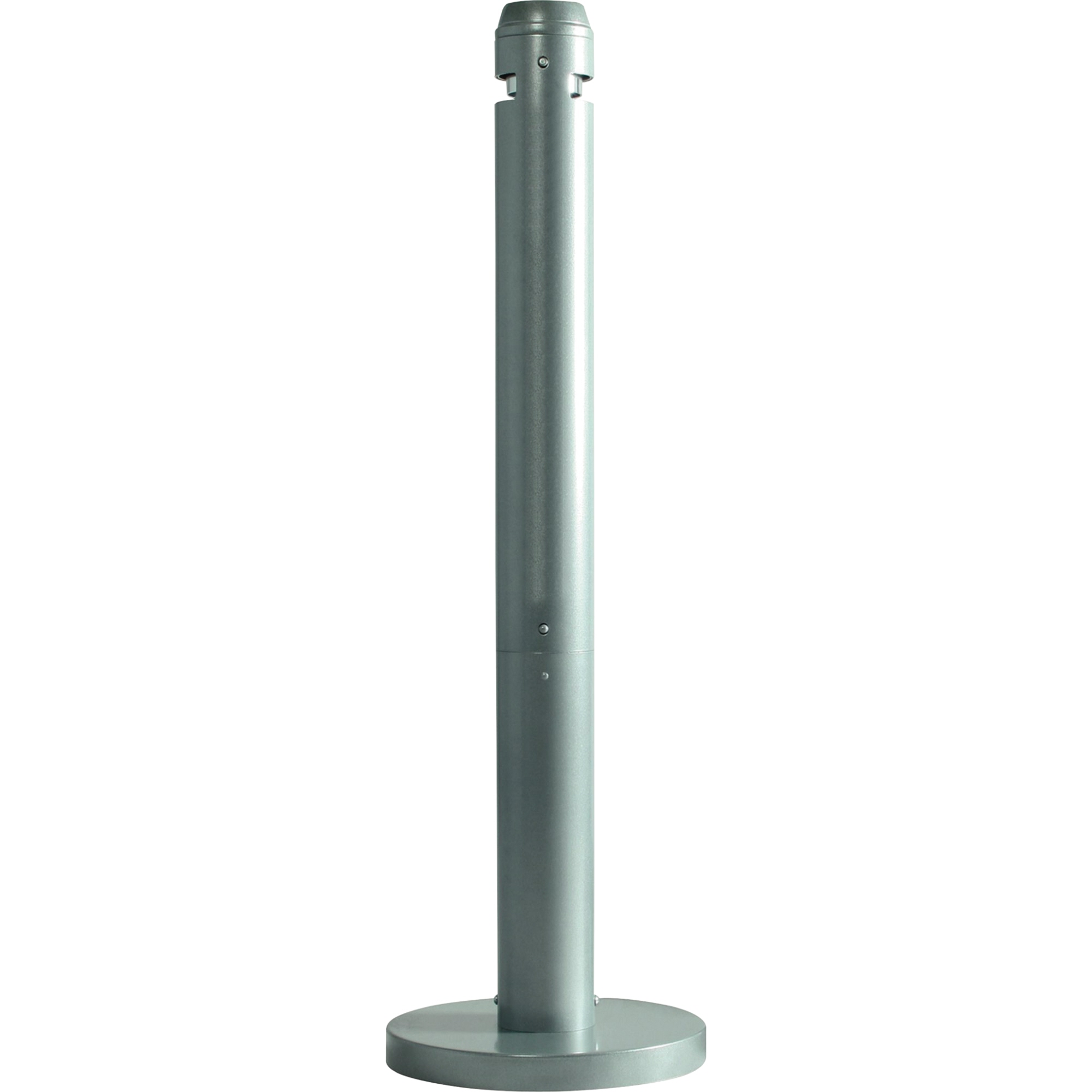 Rubbermaid Standascher SmokersPole 32 x 104 cm (Ø x H) Aluminium silber metallic