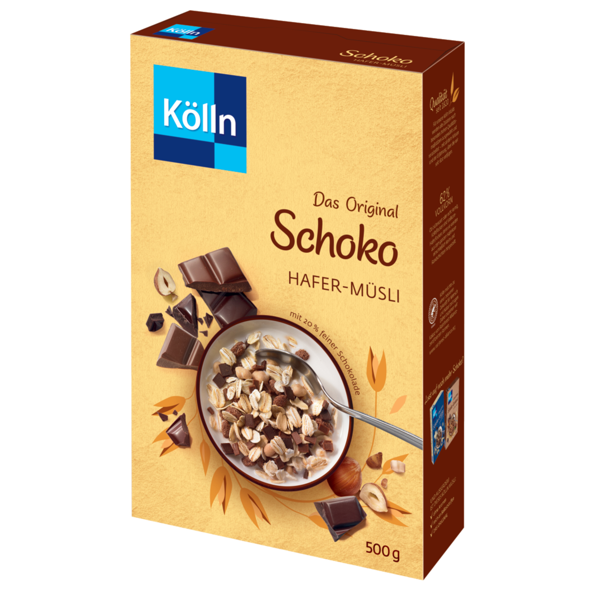 Kölln Müsli Hafer Schoko 7 x 500 g/Pack.
