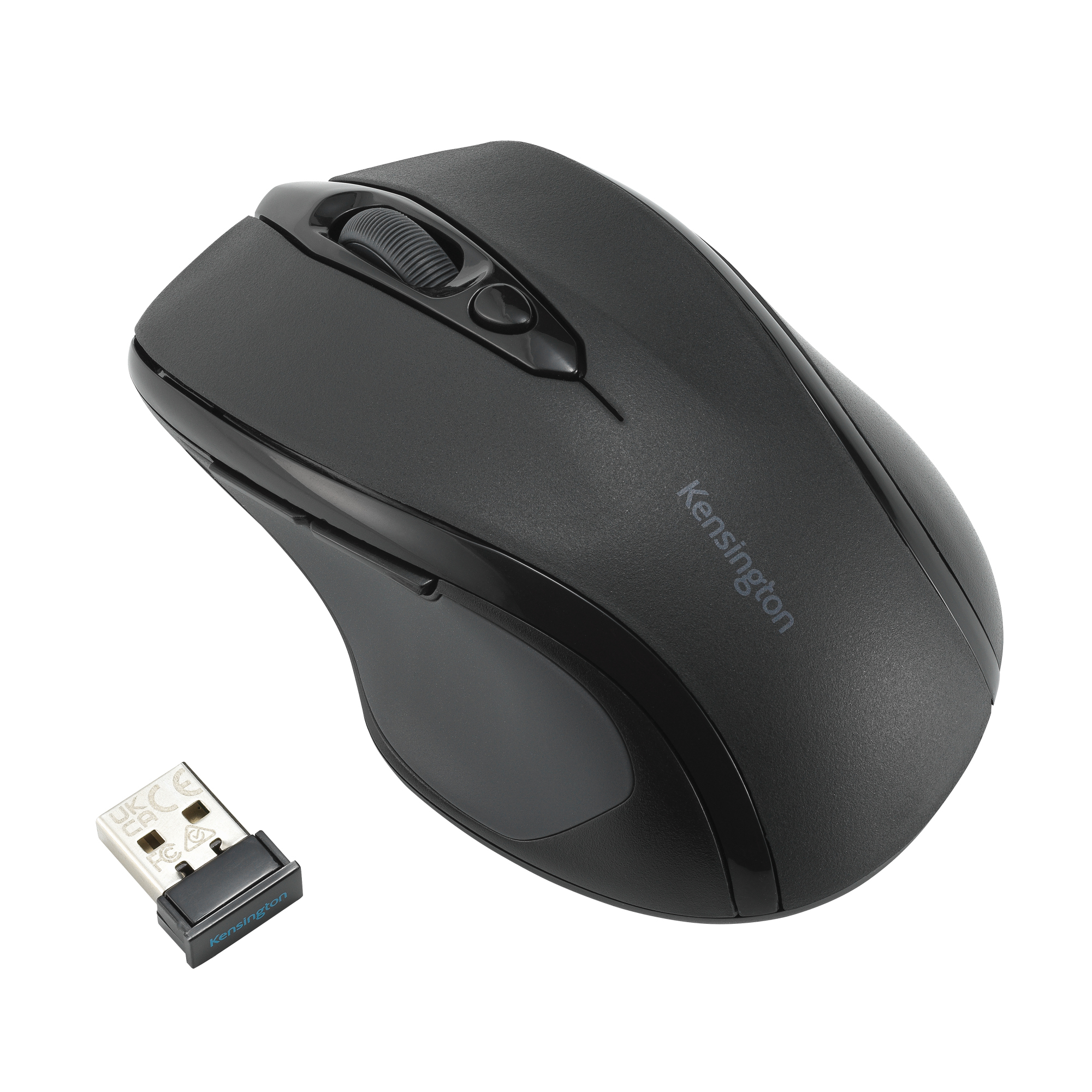 Kensington Optische PC Maus MY310 EQ Rechtshänder nicht ergonomisch USB-A 10m Batterie schwarz