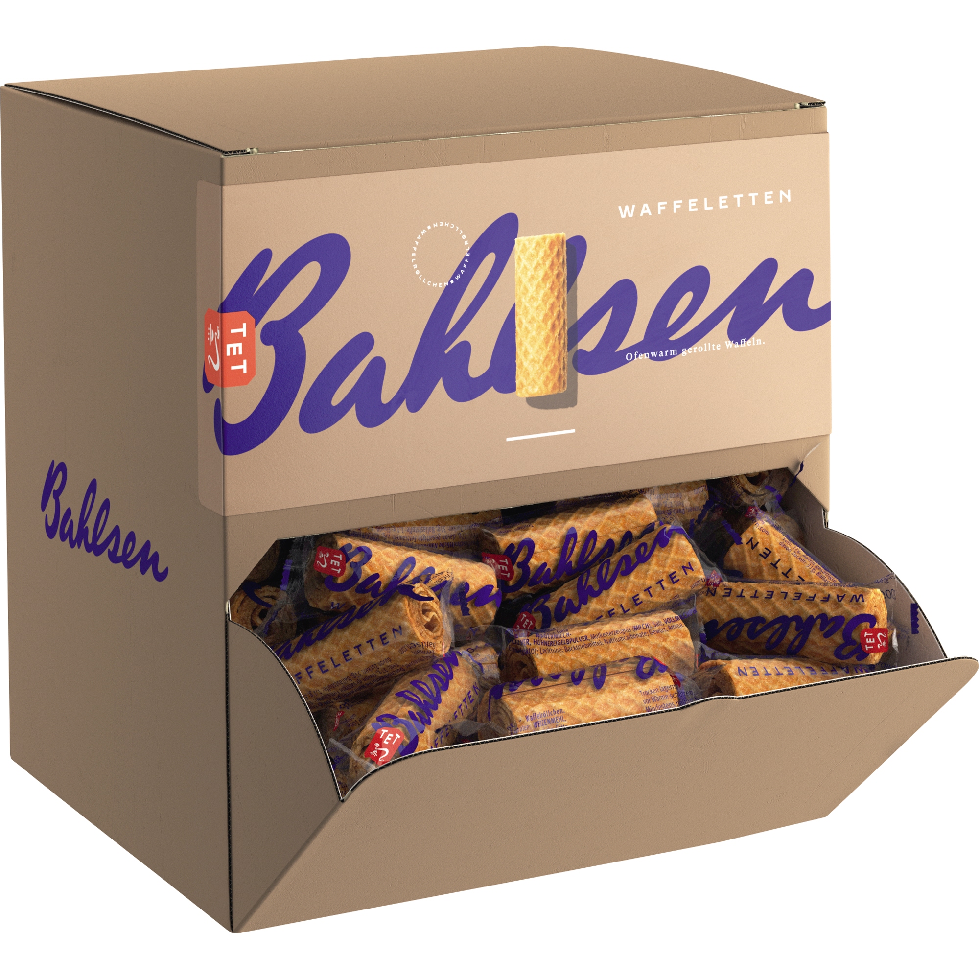 Gebäck Waffeletten 150 x 5 g/Pack.