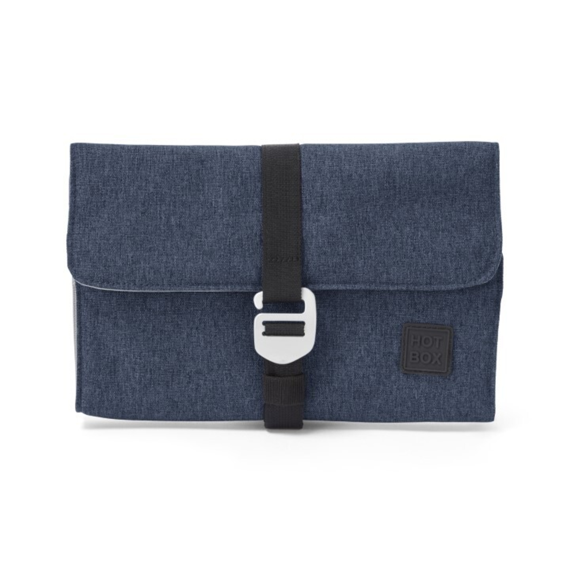 Hotbox Aufbewahrungstasche Folio Kleingeräte, Notizbuch 27 x 19 x 3 cm (B x H x T) Hakenverschluss Polyester, 100 % recycelt blau