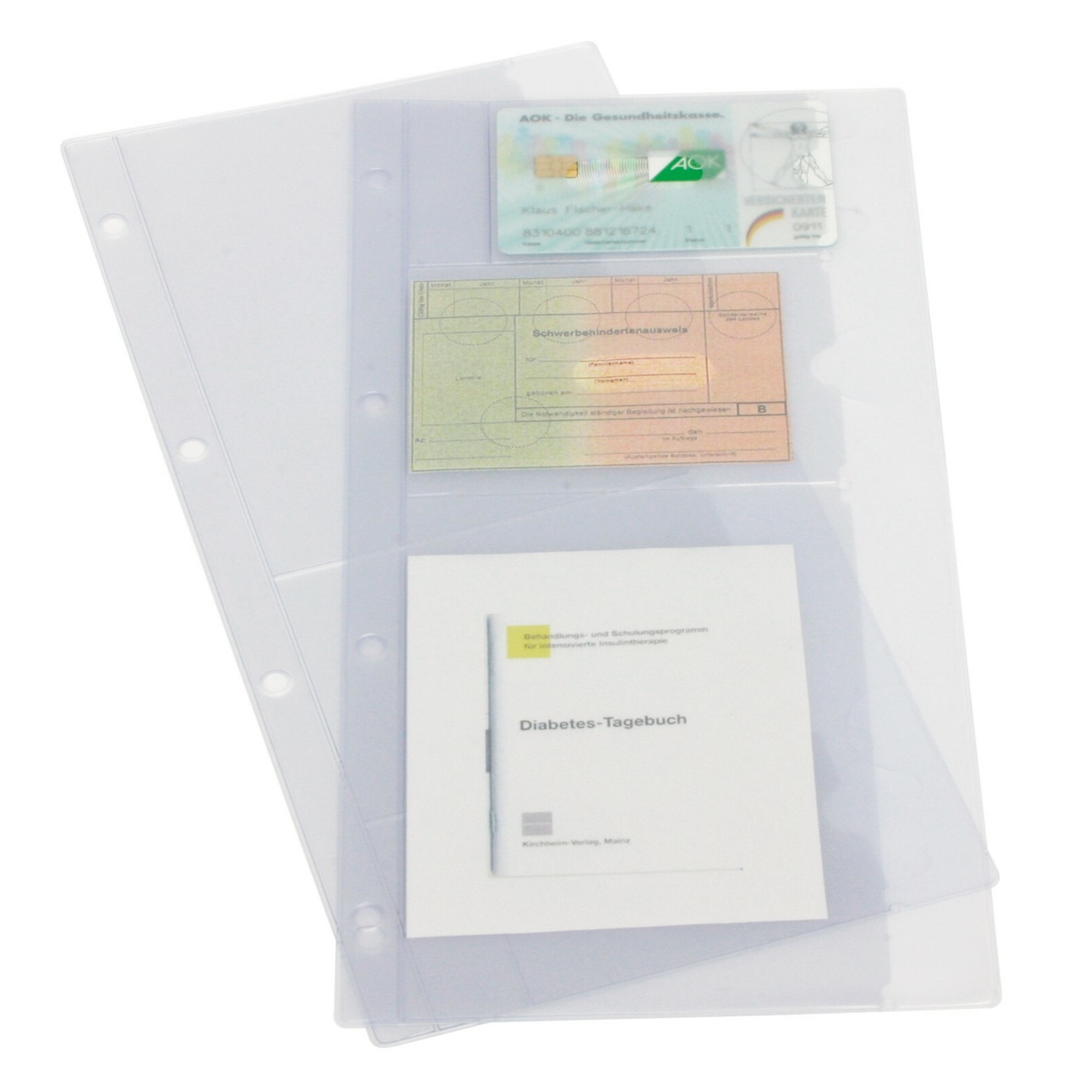 BOI Ausweishülle Kunststoff transparent 10 St./Pack.
