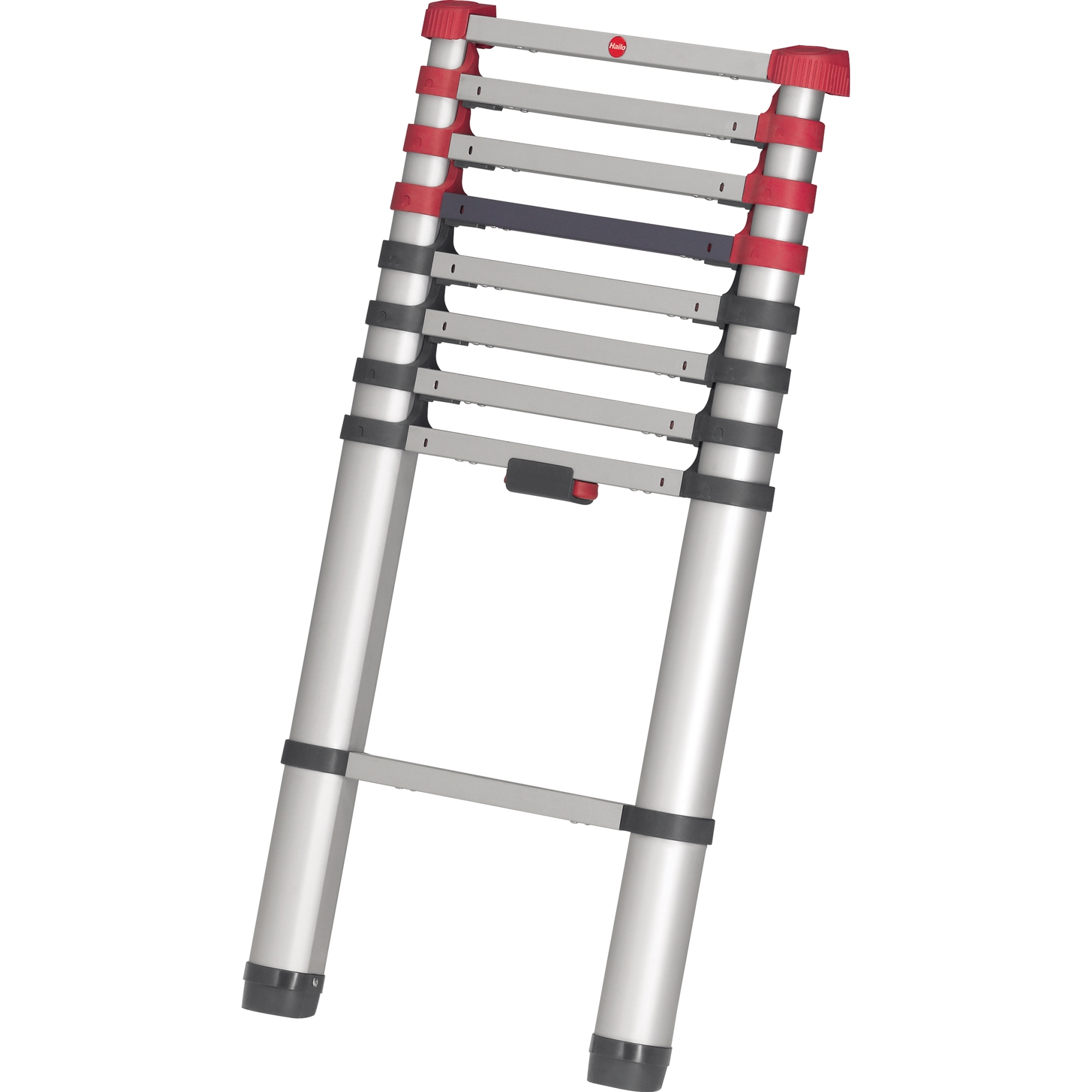 Hailo Teleskopleiter T80 FlexLine 46 cm x 2,64 m (B x H) 150kg Aluminium, eloxiert