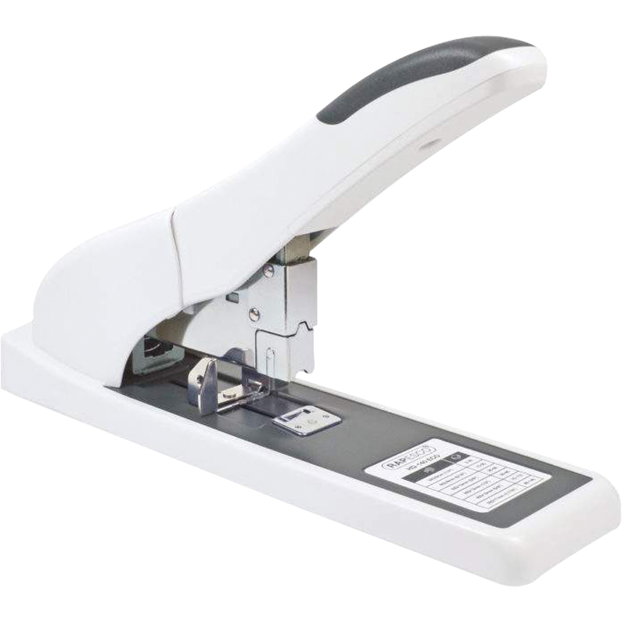 RAPESCO Blockheftgerät ECO HD-140 923/6-17 fest 140 Bl. (80 g/m²) Kunststoff, 42 % recycelt weiß