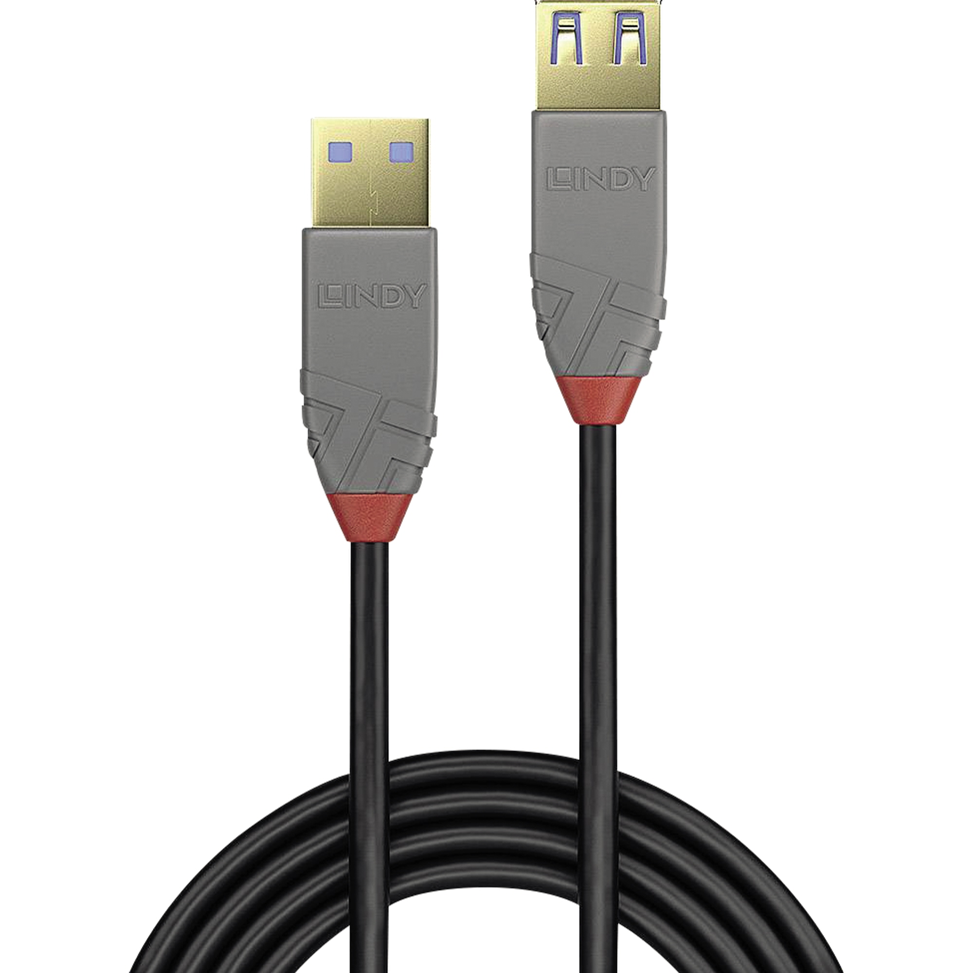 Lindy USB-Kabel 2m schwarz