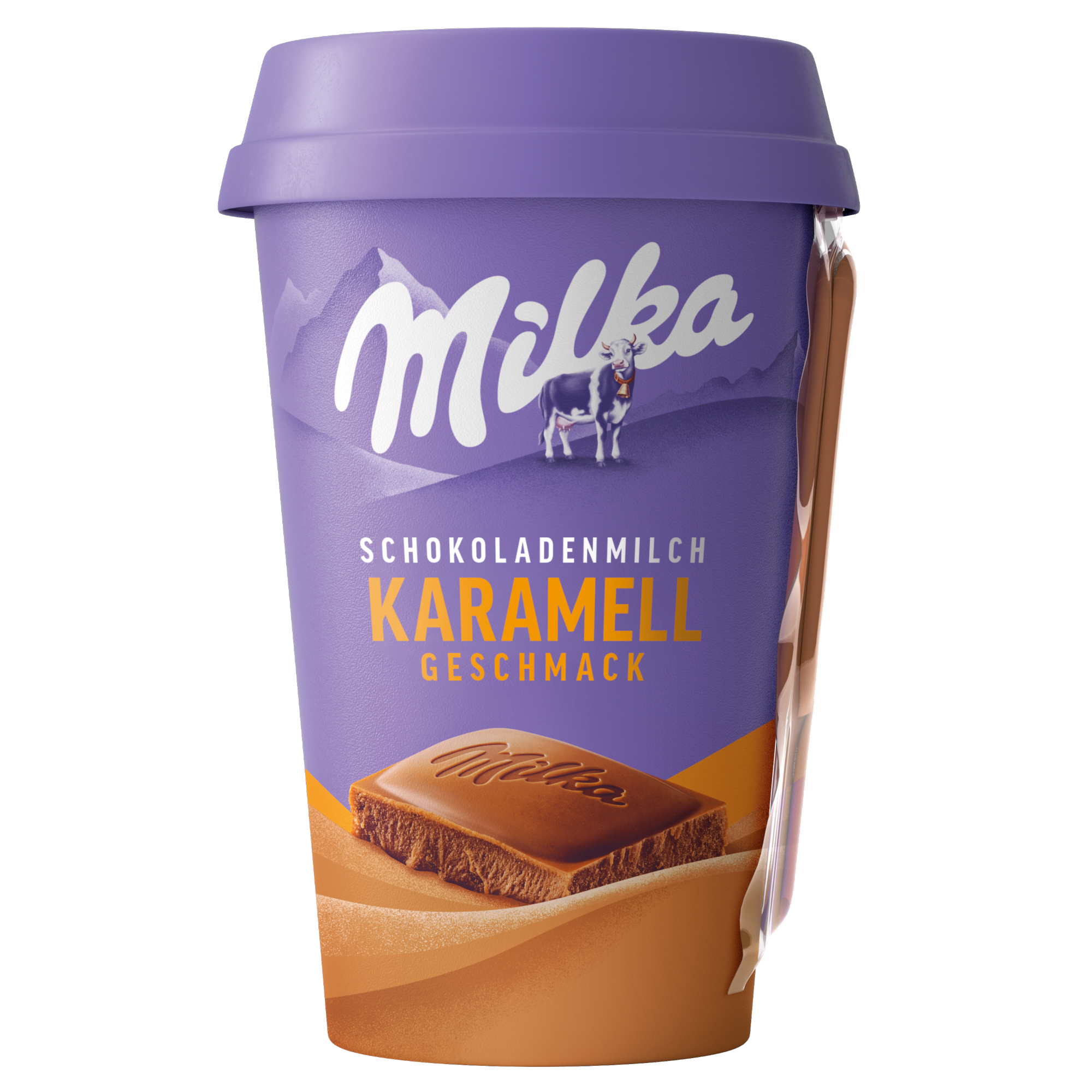 Milka Milchmischgetränk Karamell 10 x 220 ml/Pack.