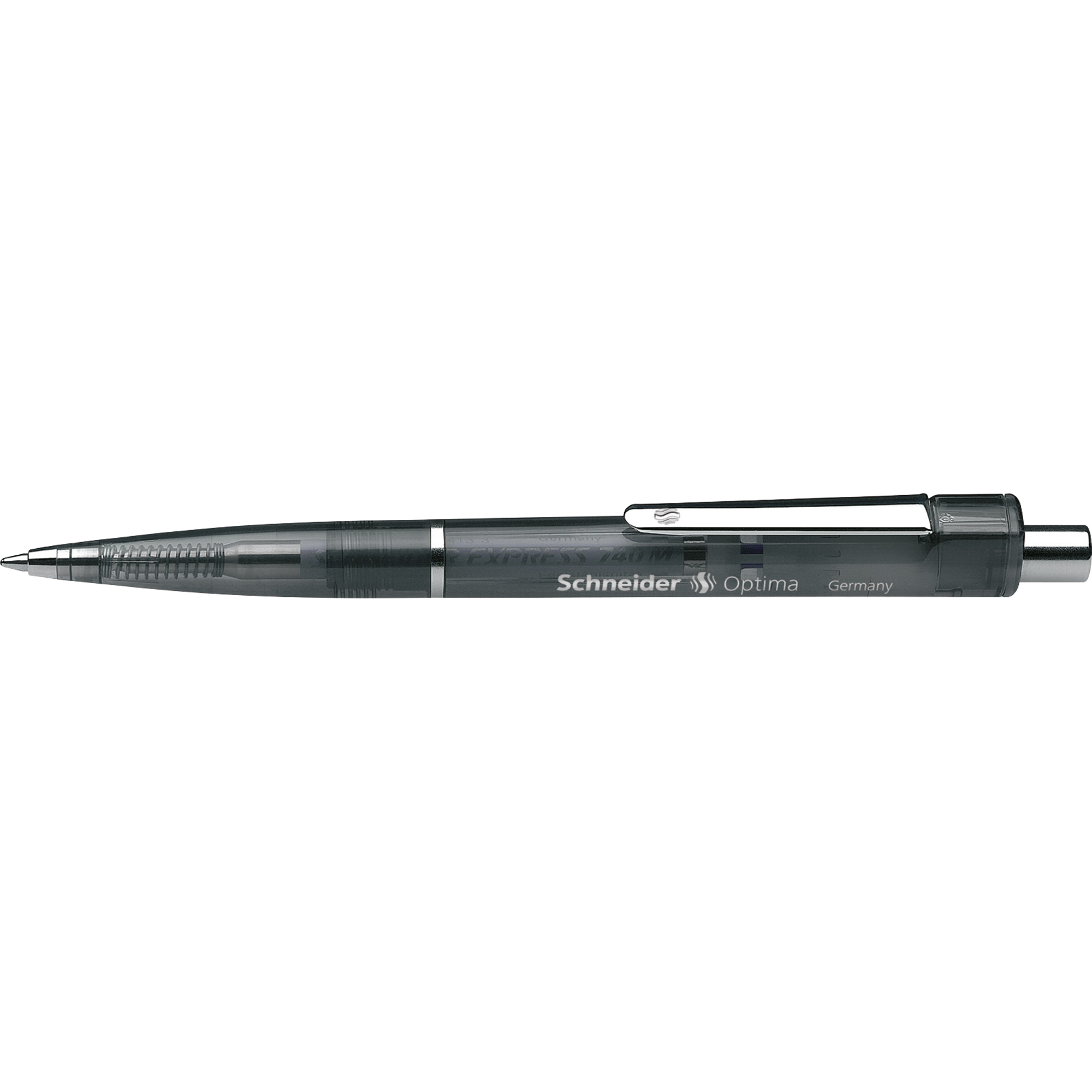 Schneider Kugelschreiber Optima M schwarz dokumentenecht Schaftfarbe: schwarz transparent