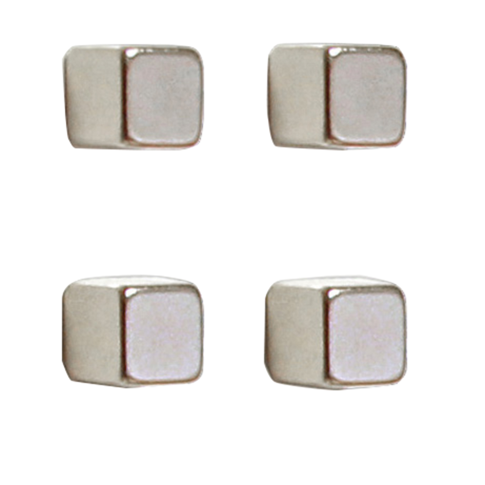 FRANKEN Magnet 10 x 10 x 10 mm (B x H x T) 3kg Neodym silber 4 St./Pack.