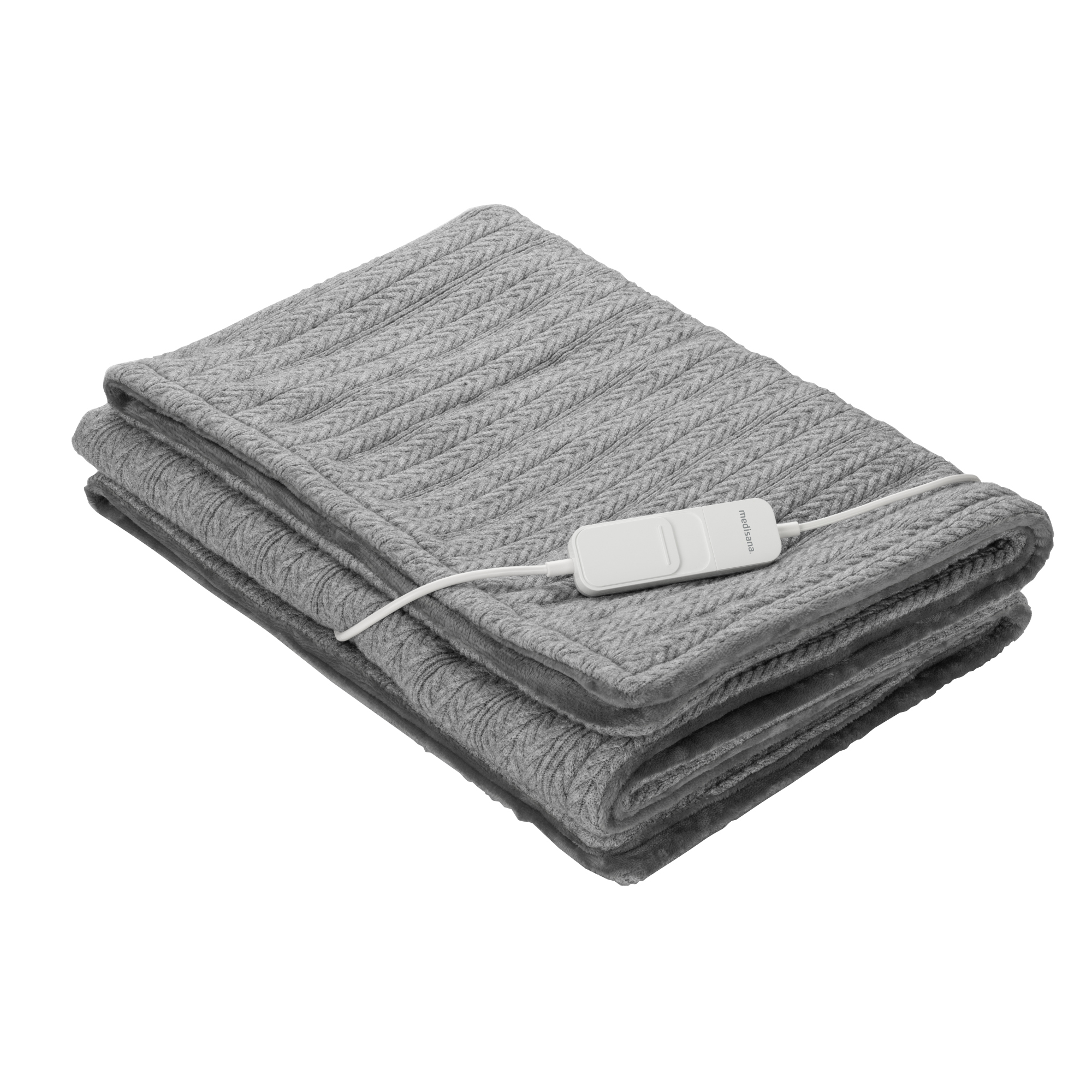 Medisana Heizdecke HB 680 120 x 160 cm (B x H) 120W 3 Temperaturstufen 100 % Polyester grau