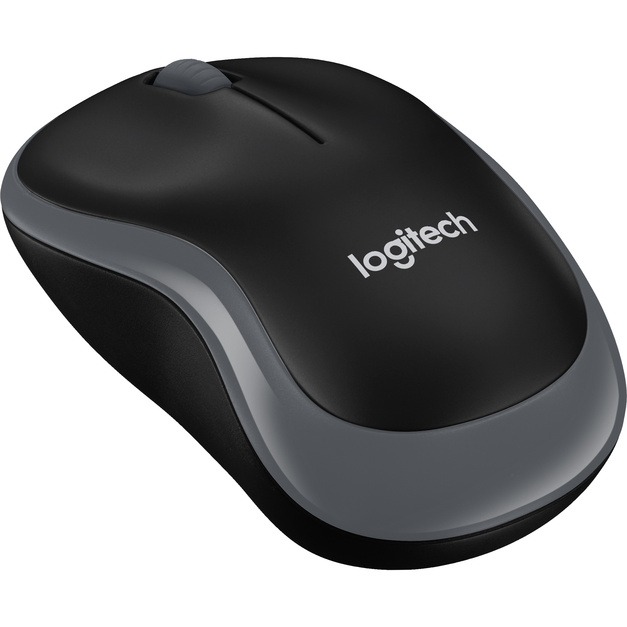 Logitech Optische PC Maus M220 SILENT Links- und Rechtshänder nicht ergonomisch USB-A 10m Batterie inkl. Nano-Empfänger anthrazit