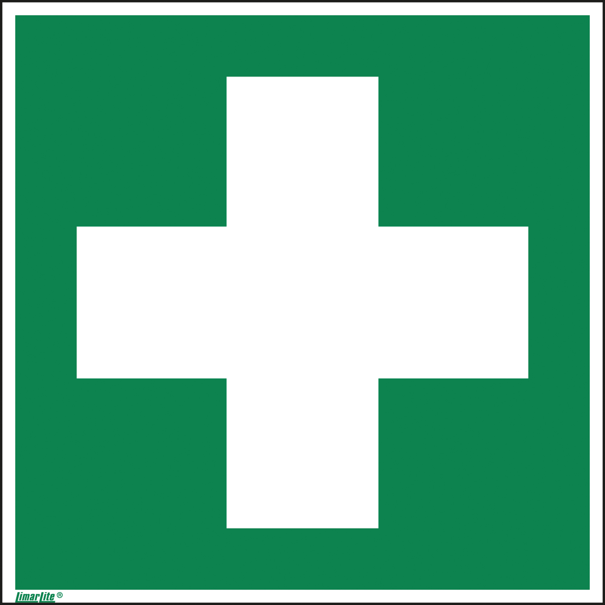 Hinweisschild 20 x 20 cm (B x H) E003 Erste Hilfe als Fahnenschild Hart-PVC