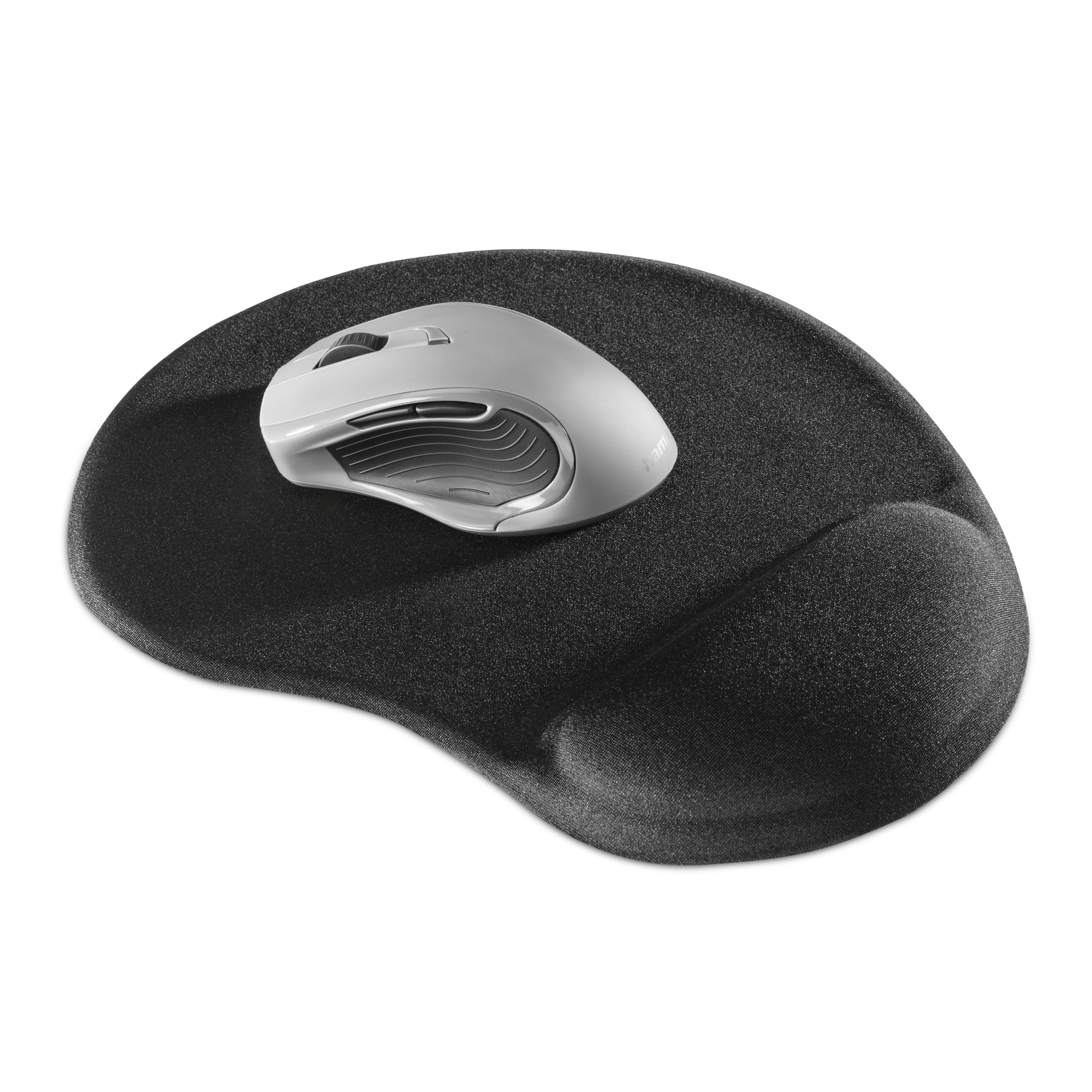 Hama Mauspad Ergo 21,5 x 2,1 x 25,5 cm (B x H x T) Lycra schwarz