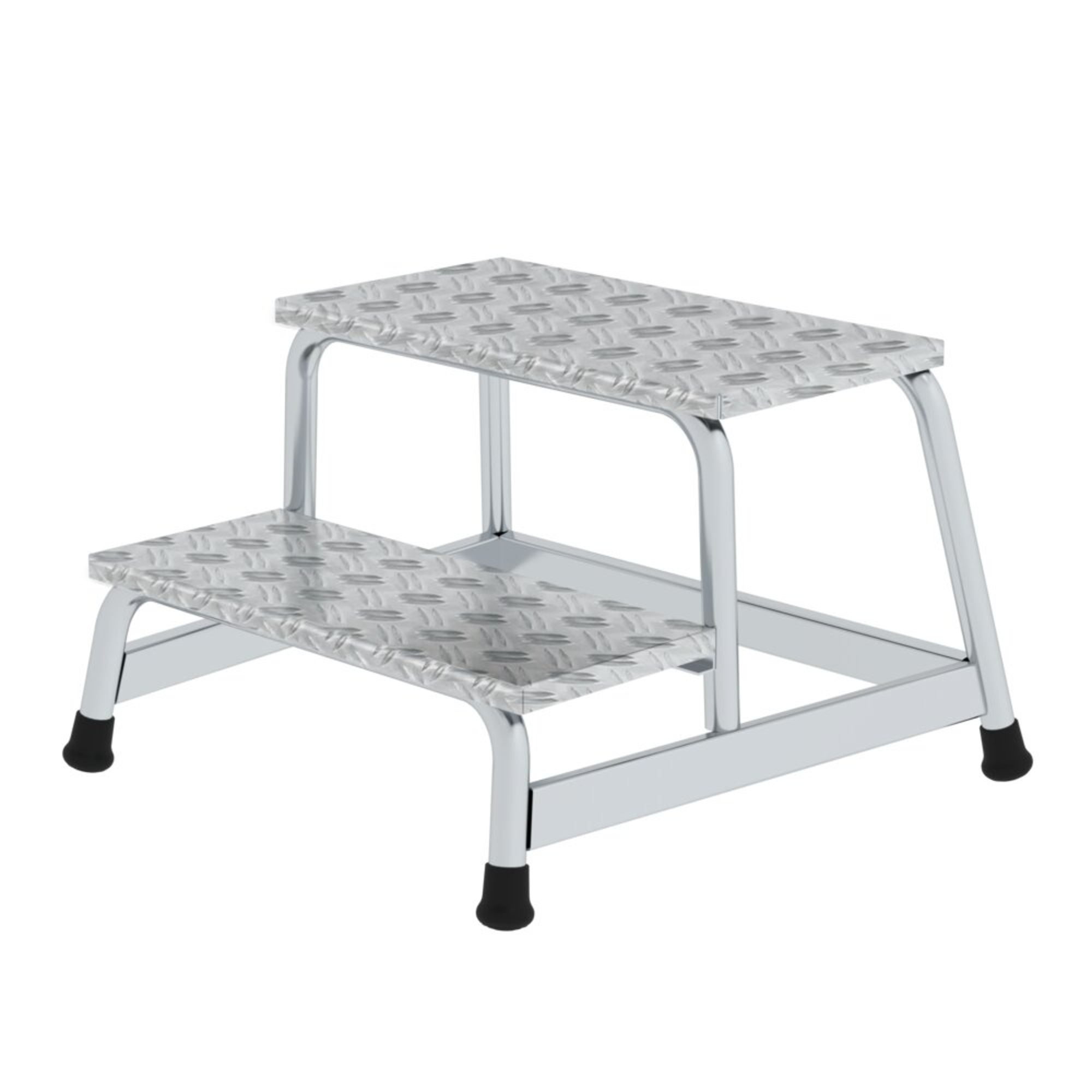 MUNK Podestleiter 2,4m Aluminium