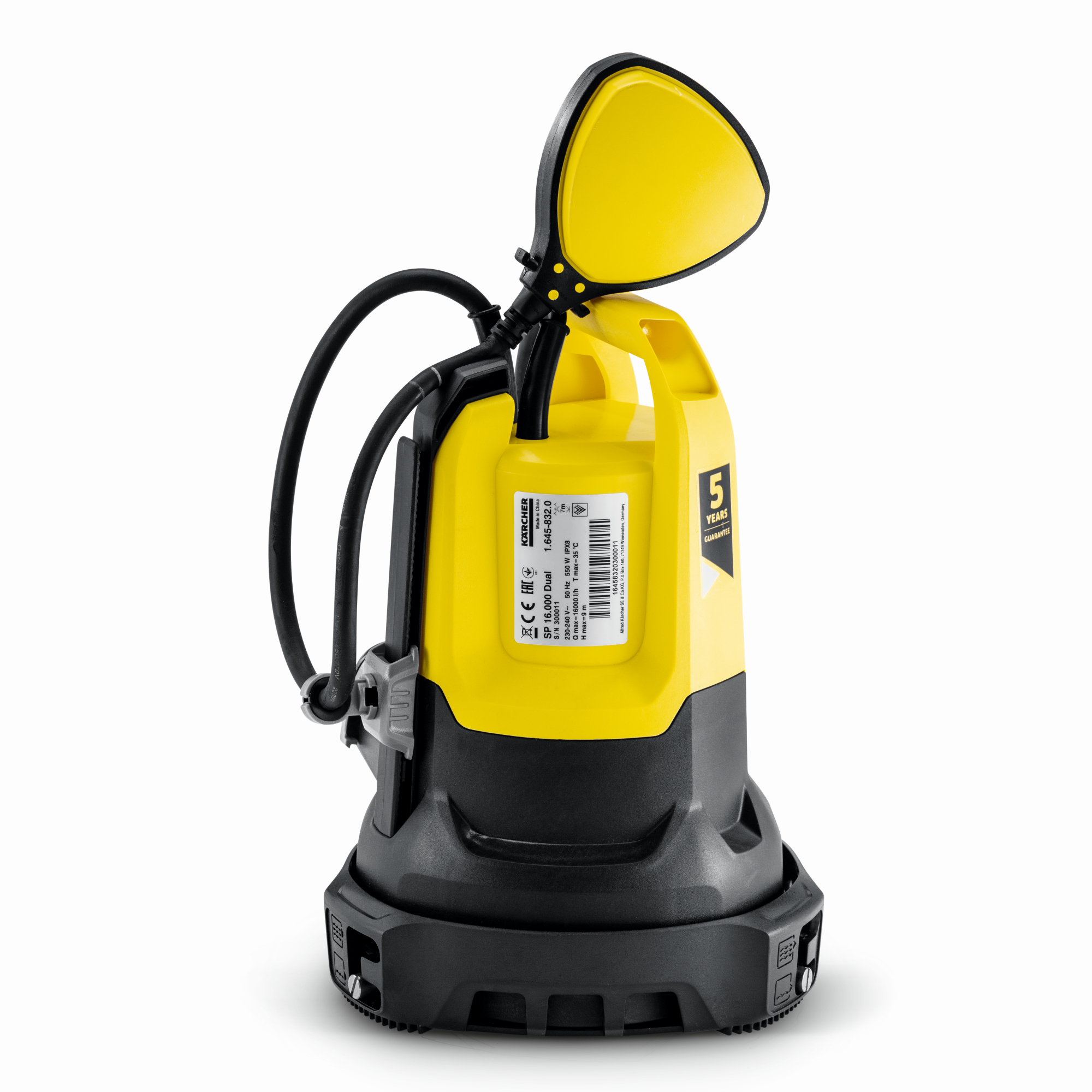 Kärcher Wasserpumpe SP 16.000 DUAL klares Wasser, Schmutzwasser 0,9bar 16.000l/h Netzbetrieb