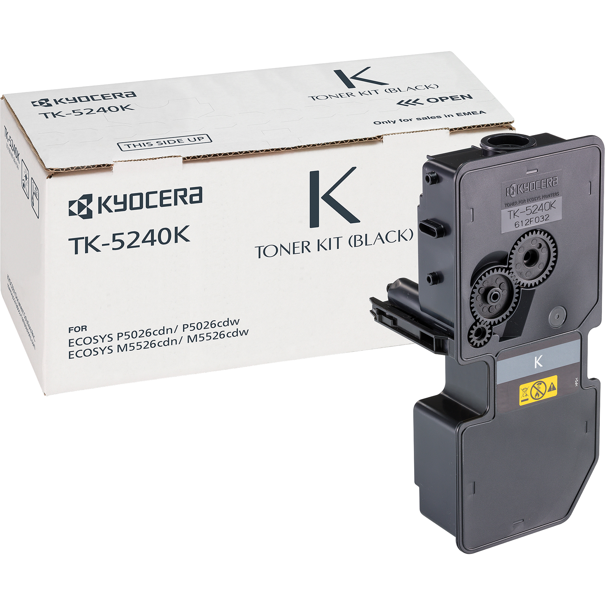 KYOCERA Toner Originalzubehör TK-5240K ca. 4.000 Seiten schwarz