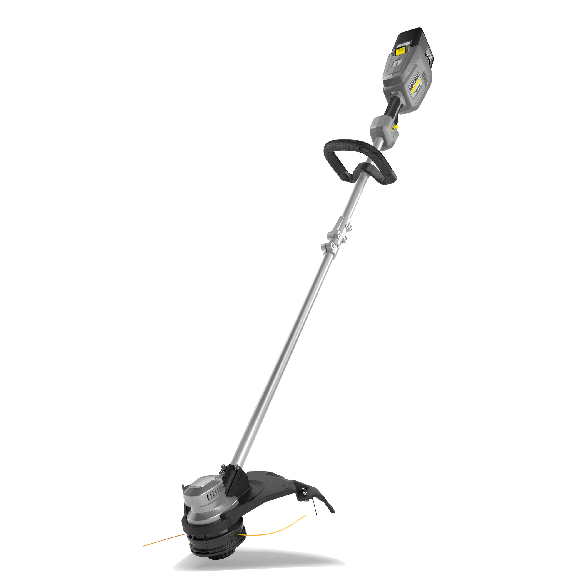 Kärcher Rasentrimmer LT 380/36 Bp 3,8cm Stufe 1: 4.600 U/Min., Stufe 2: 5.600 Akku inkl. zusätzlichem Handgriff, Innensechskantschlüssel, Fadenspule Zubehör erforderlich