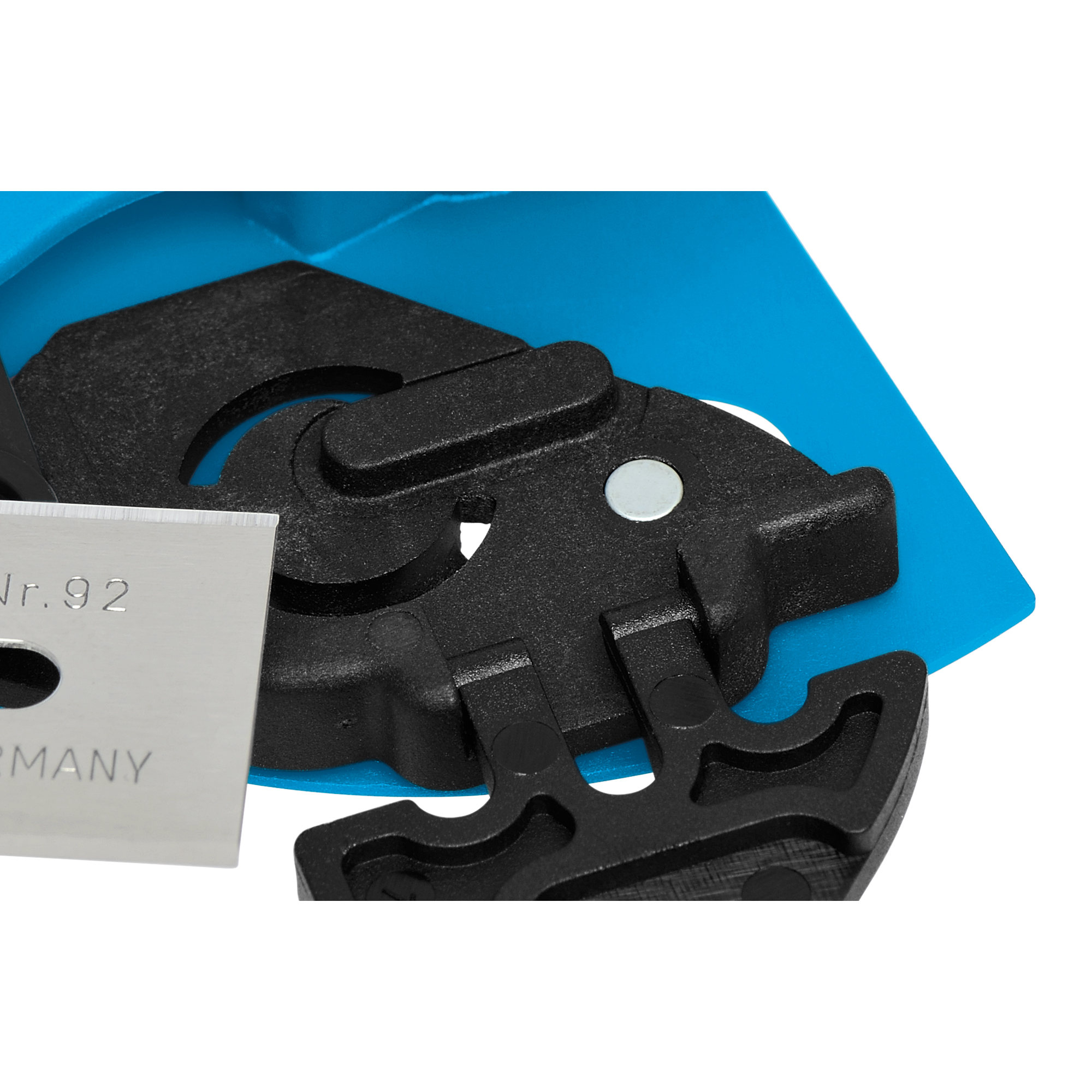 MARTOR Sicherheitsmesser SECUPRO MERAK Mehrweg 18,5mm 9mm Stahl schwarz/cyan