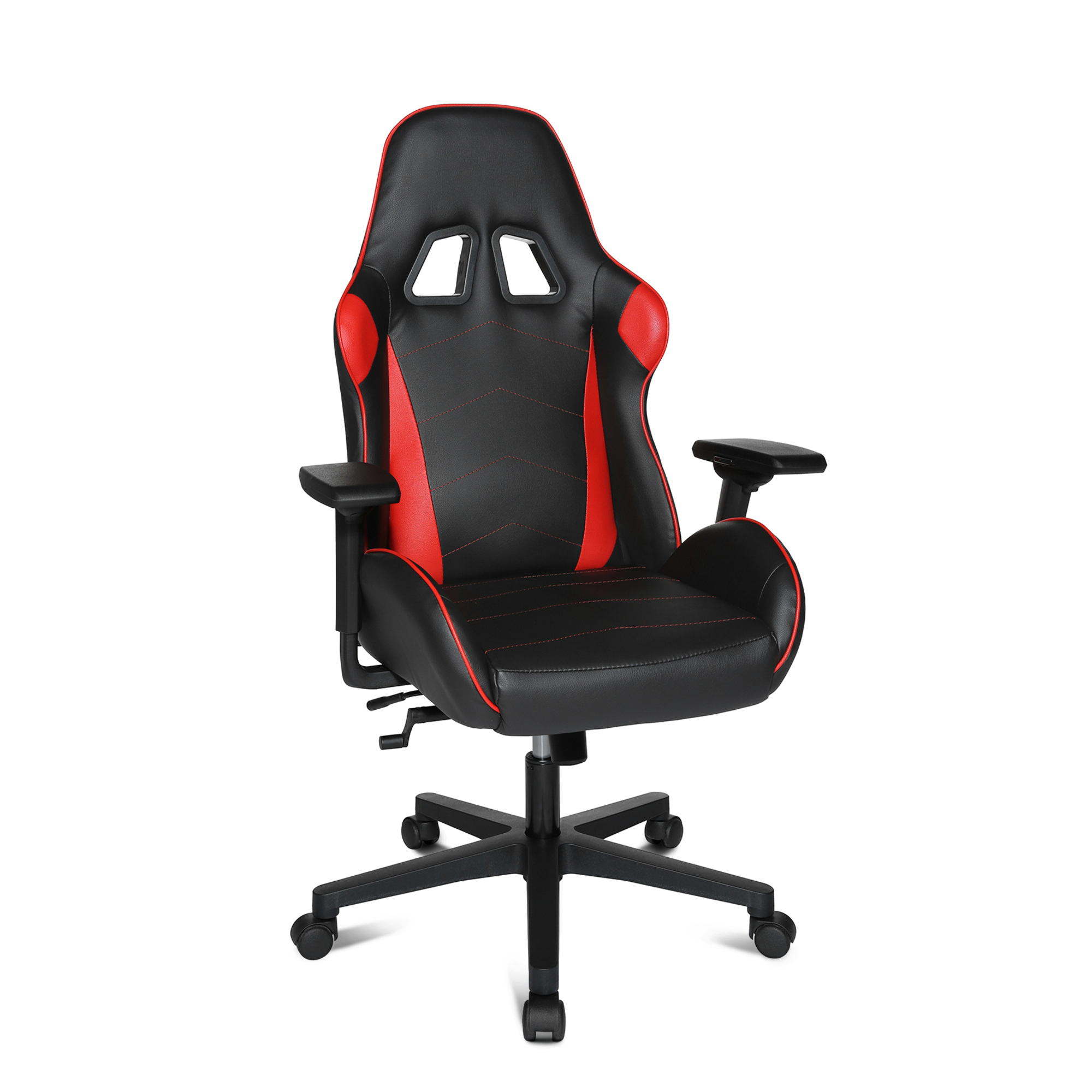 TOPSTAR Gaming-Stuhl Speed Chair 2 110kg Muldensitz 55cm 46cm Wippmechanik schwarz/rot
