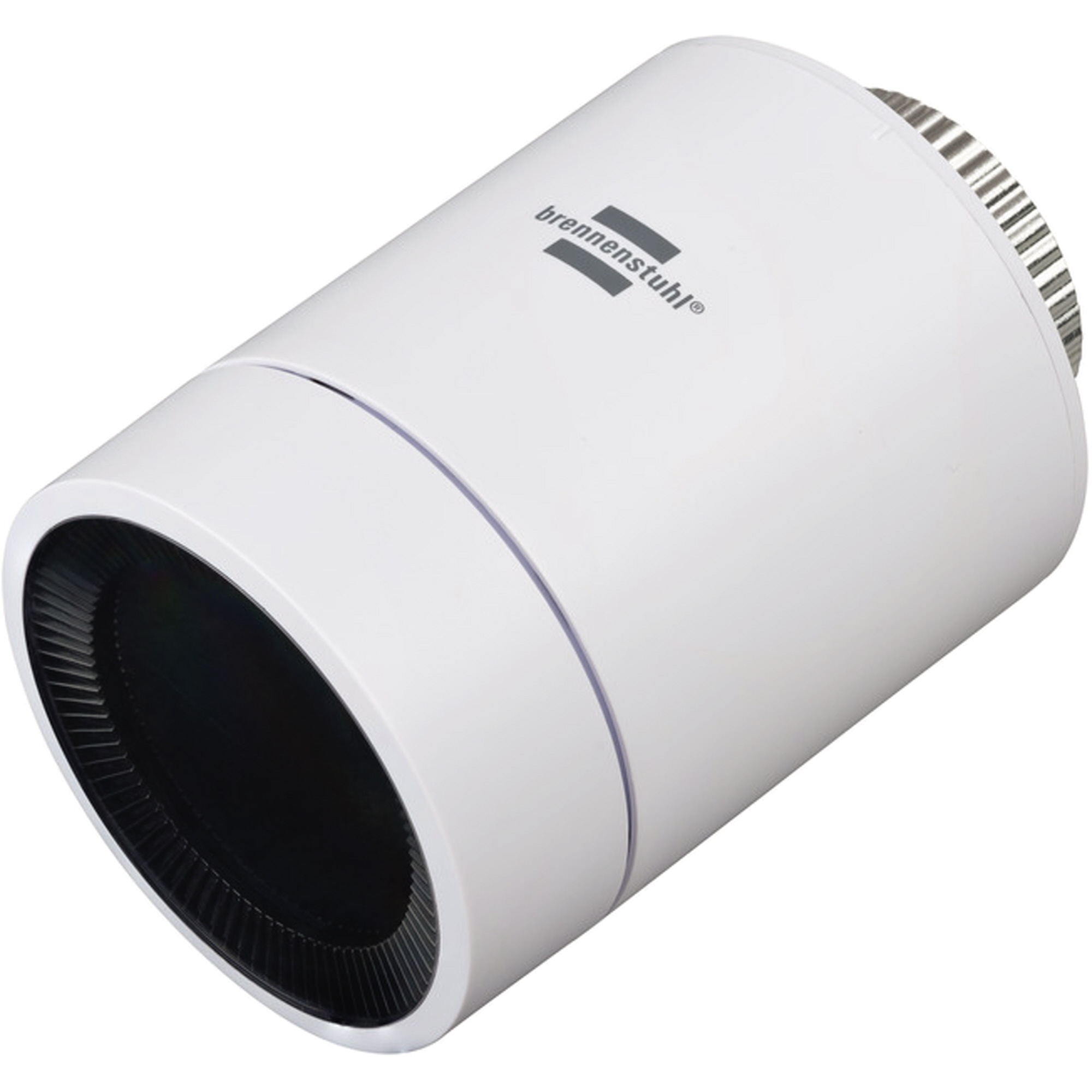 brennenstuhl® Thermostat Connect Zigbee HT CZ 01 Heizkörperventile Gewindemaß M30 x 1,5 mm 2.400MHz AA/Mignon inkl. 3 Adapter Danfoss (RA, RAV, RAVL)