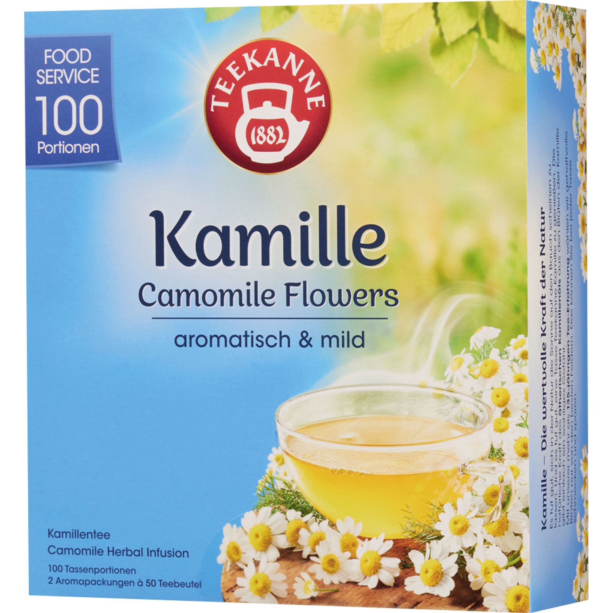 Teekanne Tee Kamille 100 Btl./Pack.