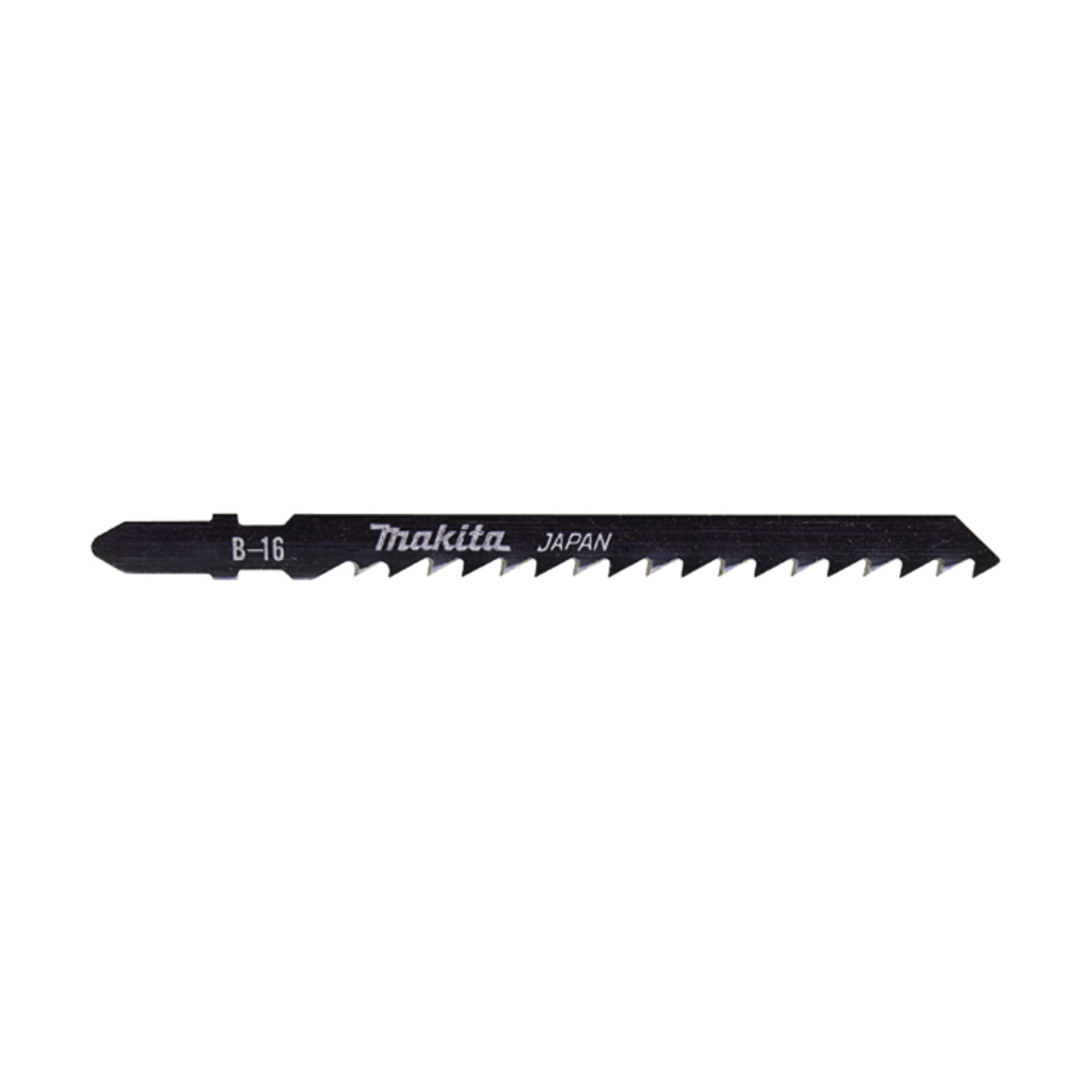 Makita® Sägeblatt B-16 Stichsäge mit T-Schaft-Aufnahme Werkzeugstahl (HCS/CV), legiert 5 St./Pack.