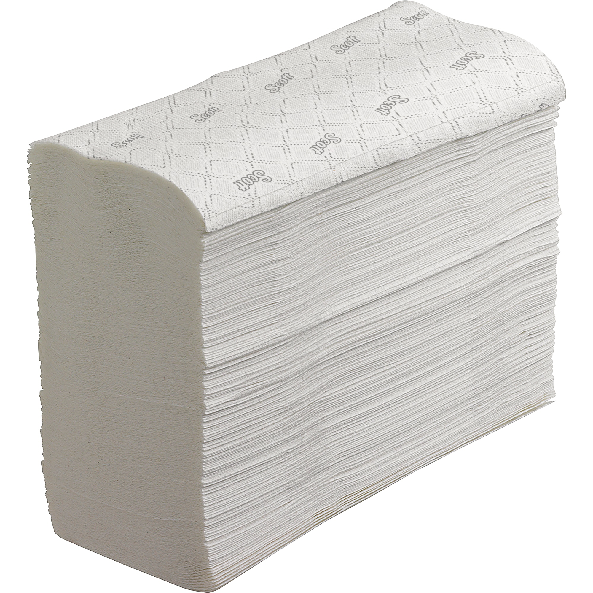 Scott® Papierhandtücher Essential™ 21,2 x 18,6 cm (B x L) Papier, 100 % recycelt weiß 16 x 220 Bl./Pack.