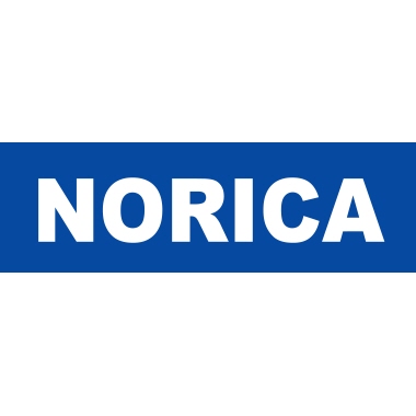 NORICA® NORICA® Büroklammer glatt, Büroklammer gewellt, runde Form, mit Kugelenden 50mm Metall, verzinkt silber 100 St./Pack.