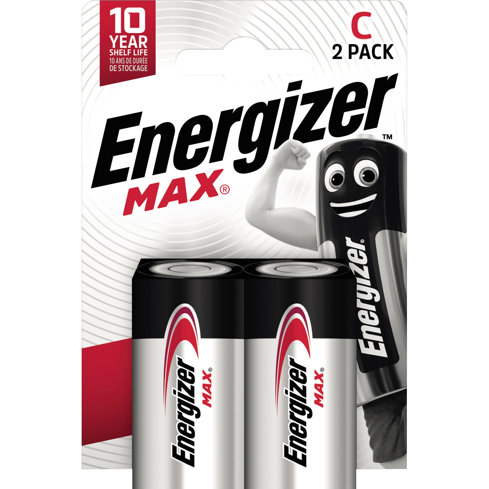 Energizer® Batterie Max® C/Baby LR14 Alkaline 1,5V 2 St./Pack.