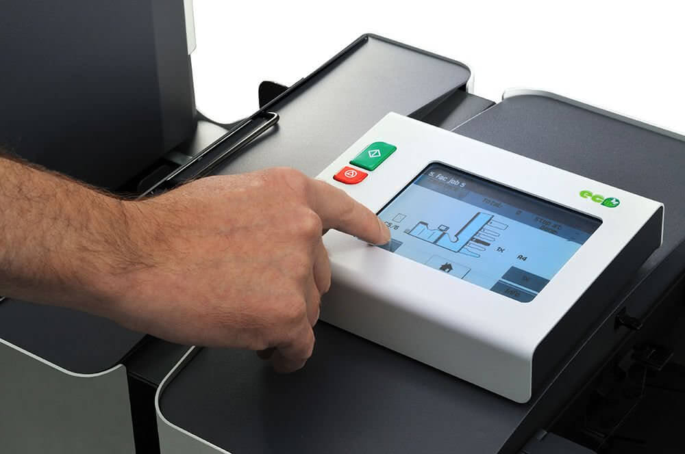 Quadient DS-85i Kuvertiersystem, Neopost, professionelle Briefkuvertierung