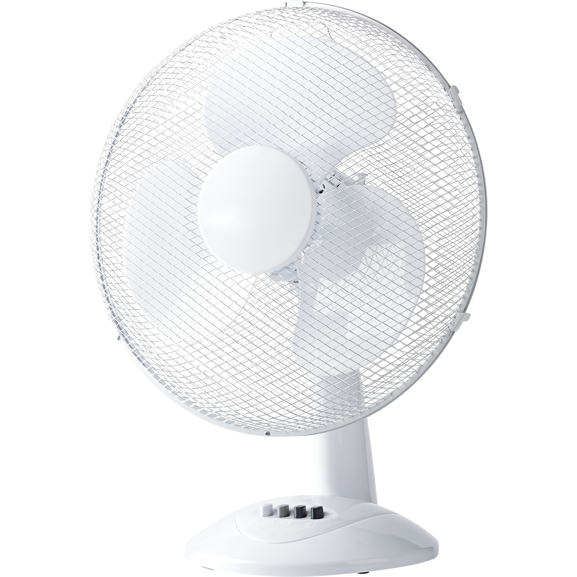 Nedis Tischventilator 45W 3 Leistungsstufen Netzbetrieb weiß