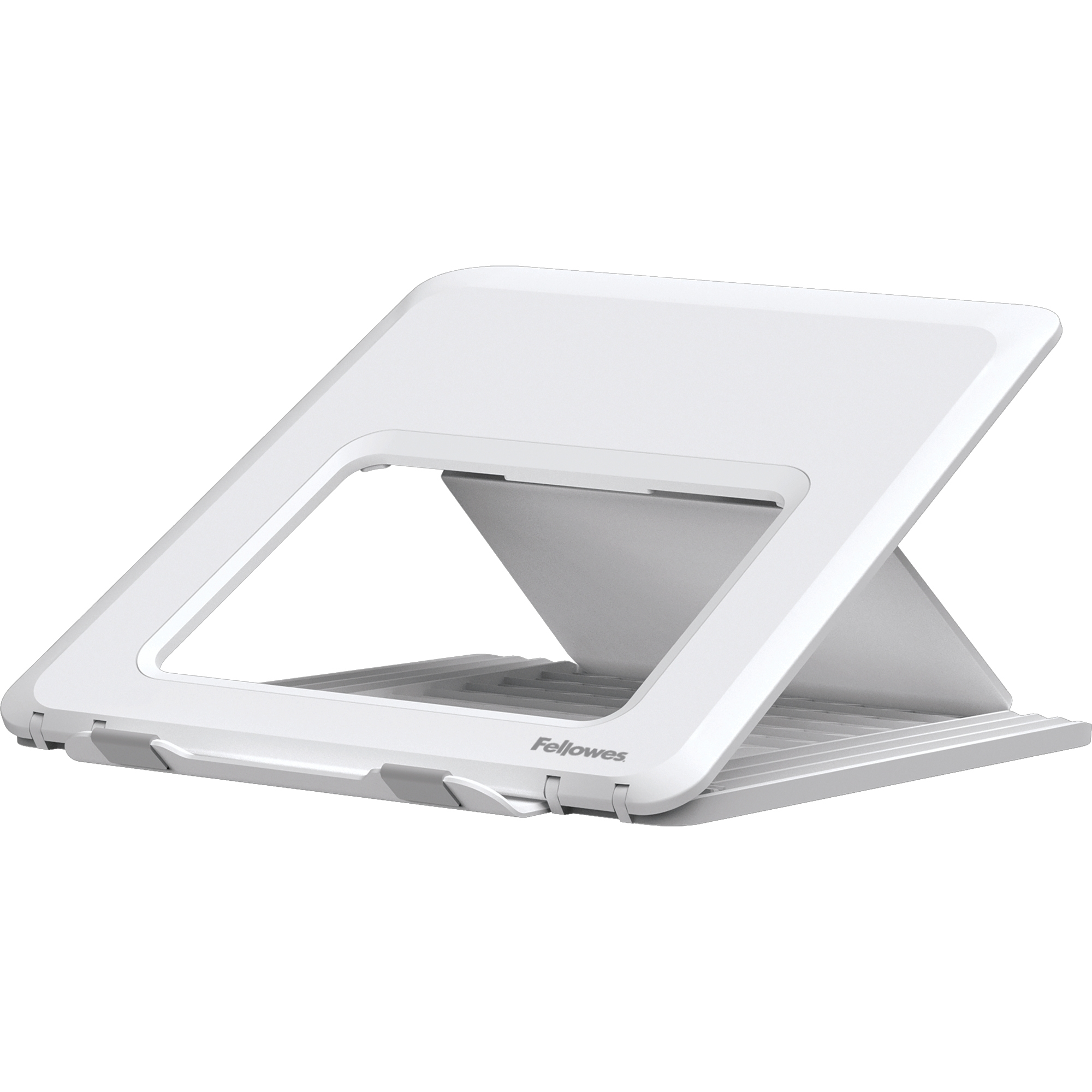 Fellowes® Notebookständer Breyta™ höhenverstellbar Kunststoff, 100 % recycelbar weiß