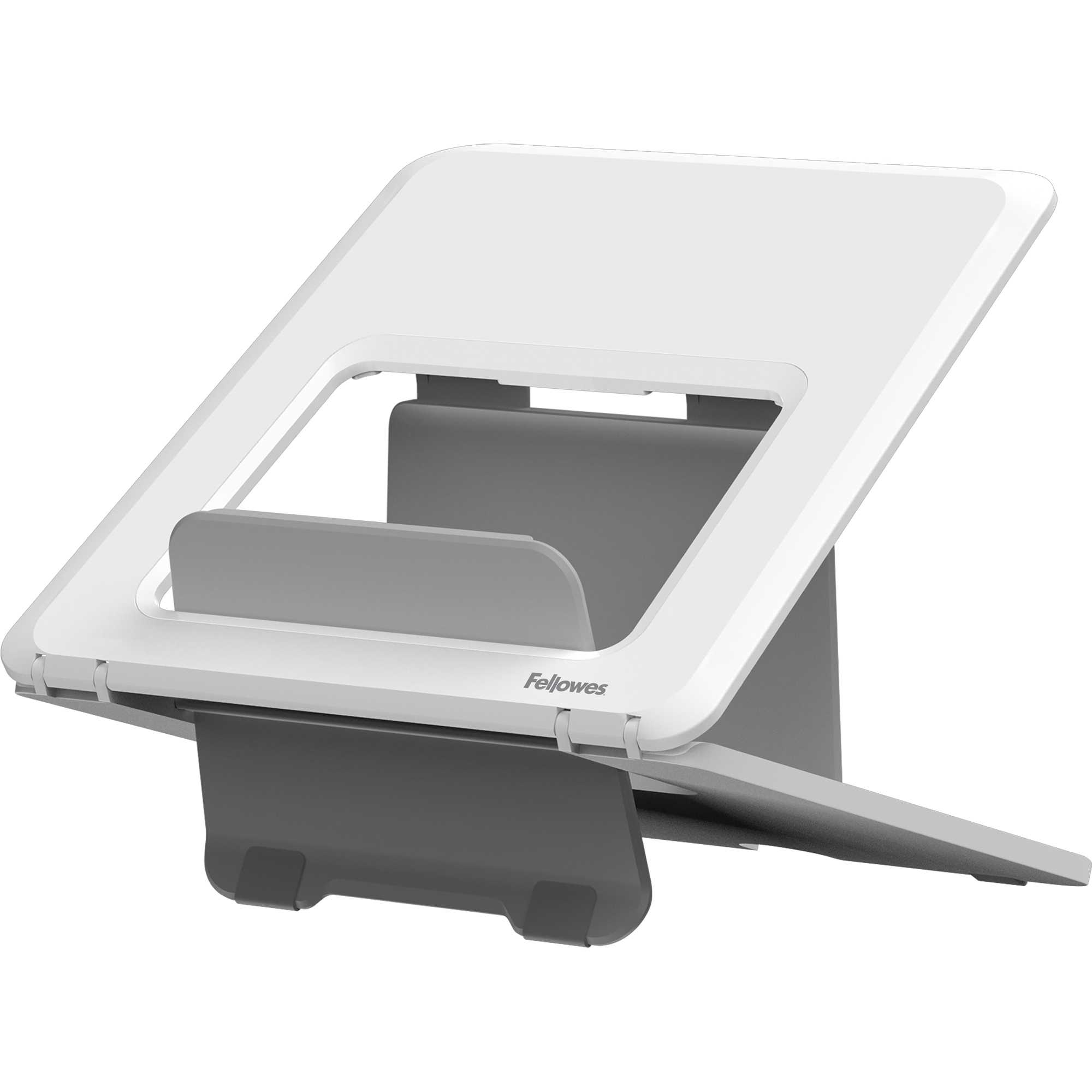 Fellowes® Notebookständer Breyta™ höhenverstellbar Kunststoff, 100 % recycelbar weiß