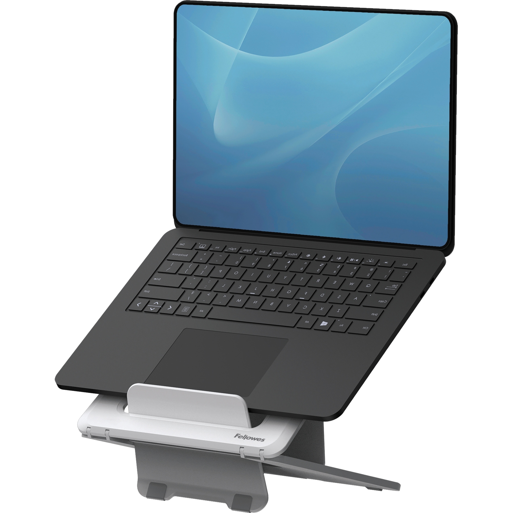 Fellowes® Notebookständer Breyta™ höhenverstellbar Kunststoff, 100 % recycelbar weiß
