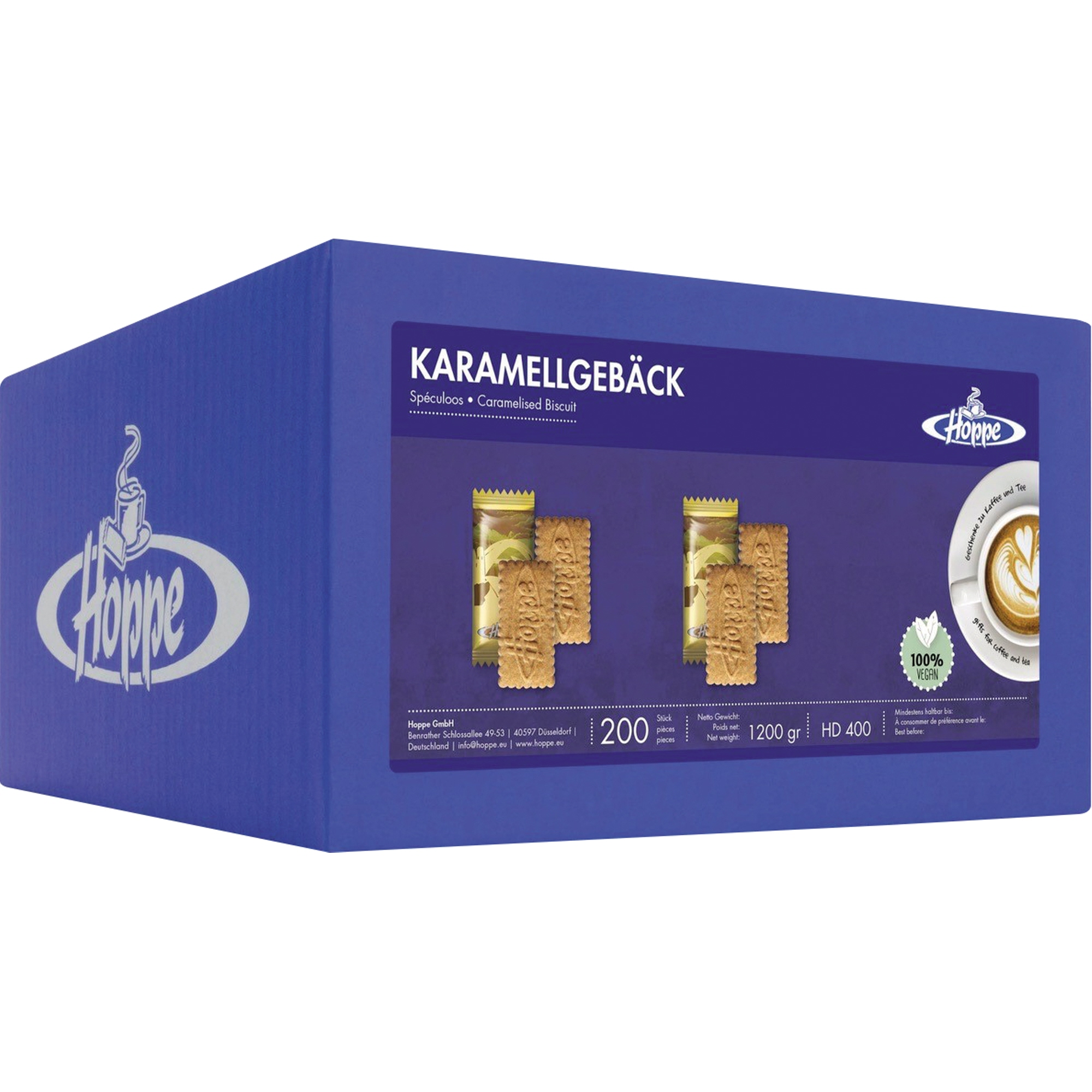 Gebäck Karamell 200 x 6 g/Pack.