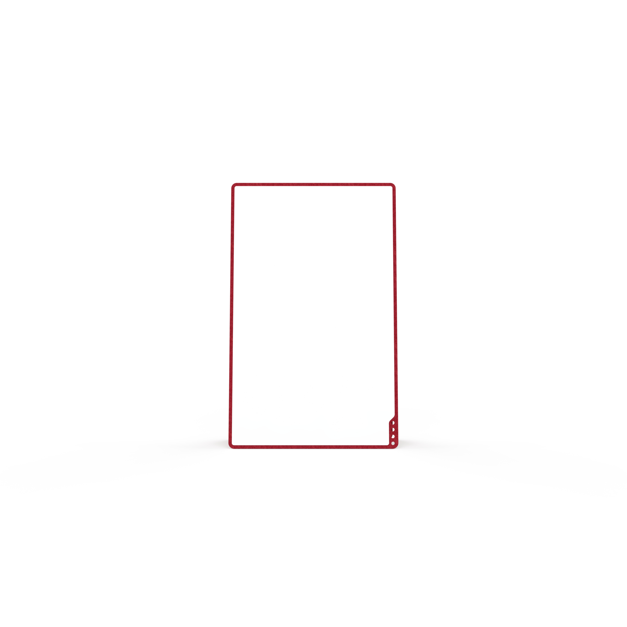 Playroom Whiteboard PLAYBOARD M Maße der Oberfläche: 72 x 115 cm (B x H) Tafel magnethaftend Stahl emailliert weiß