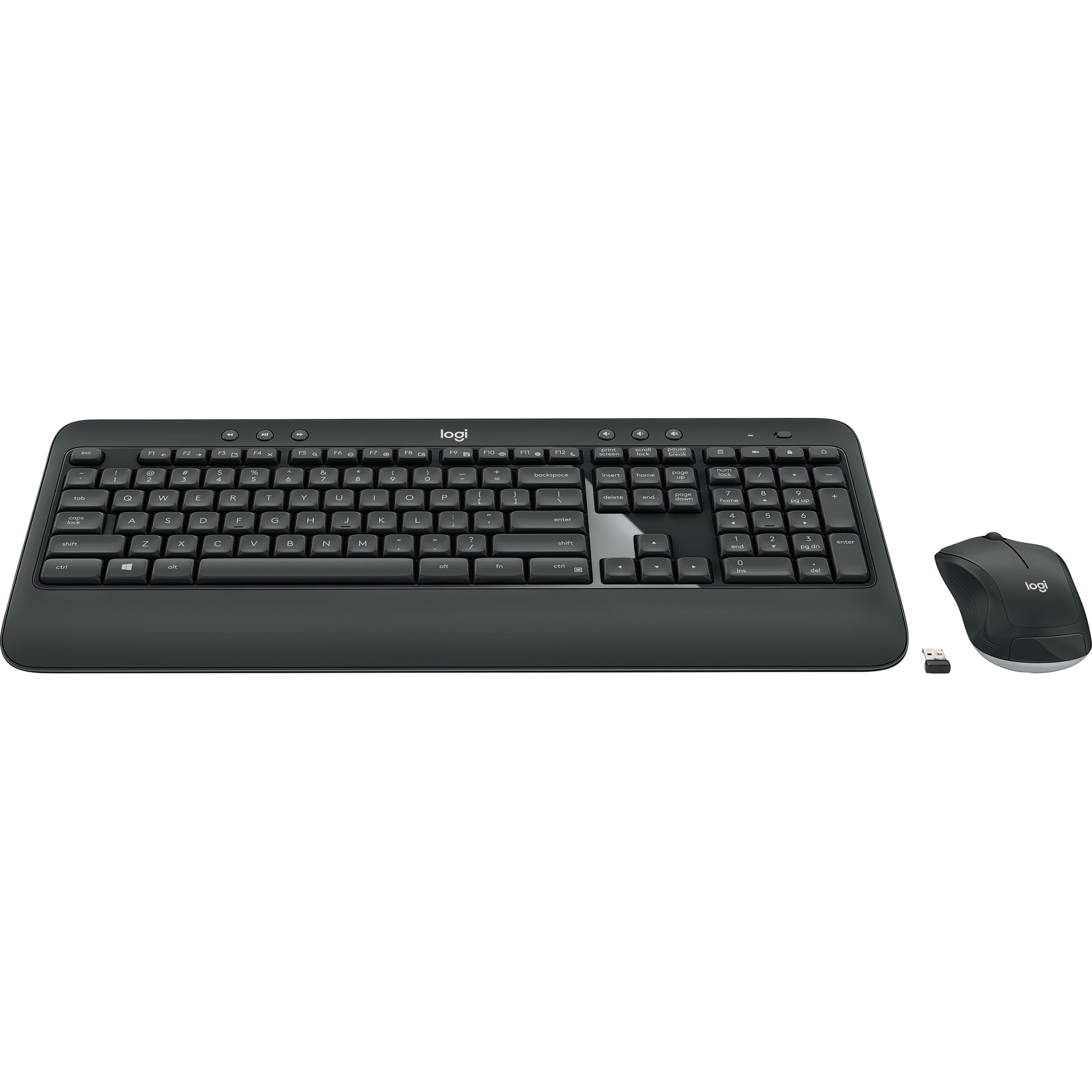 Logitech Tastatur-Maus-Set MK540 QWERTZ Windows® universell USB-A bis 10m inkl. Unifying-USB-Empfänger schwarz