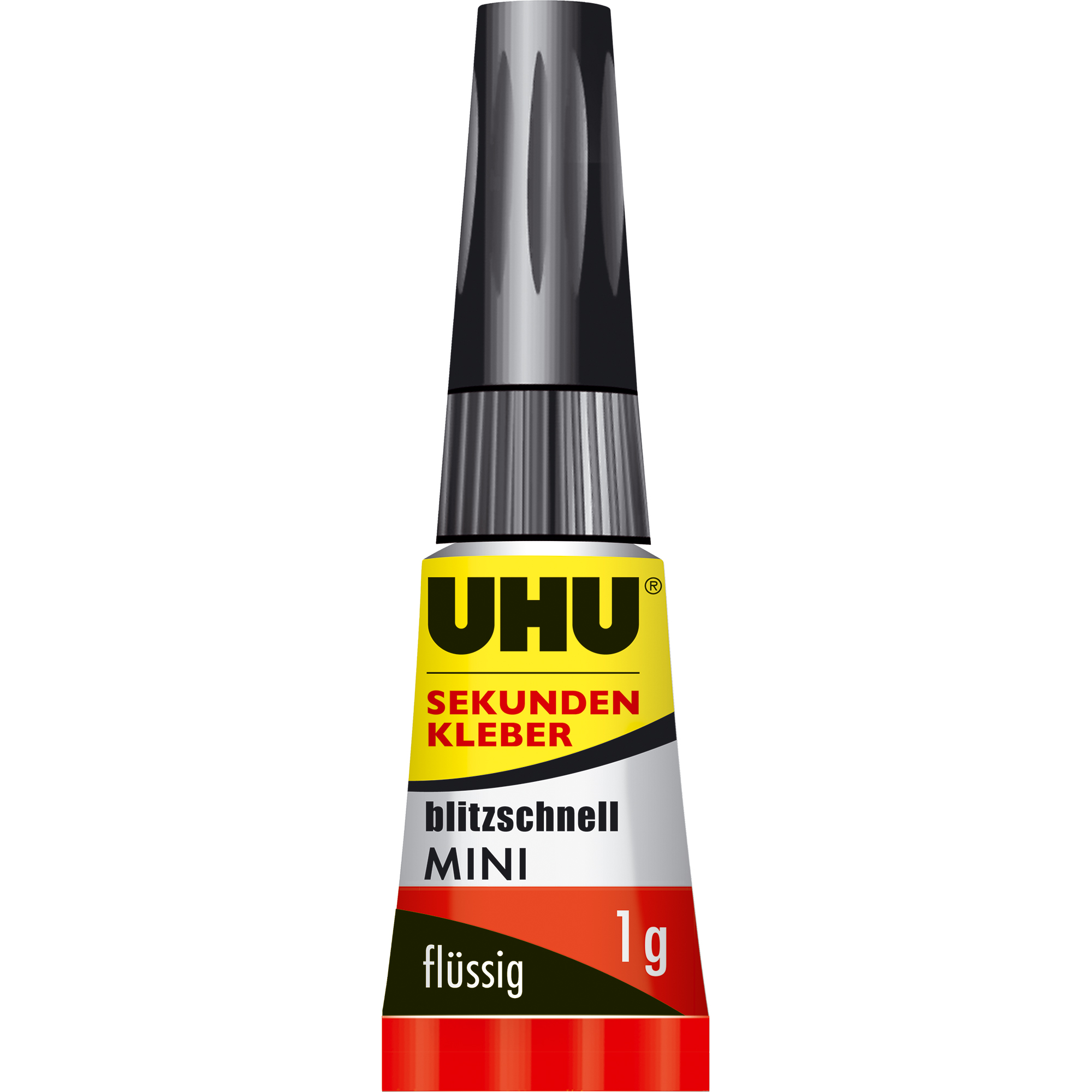 UHU® Sekundenkleber blitzschnell MINIS universell 3 x 1 g/Pack.