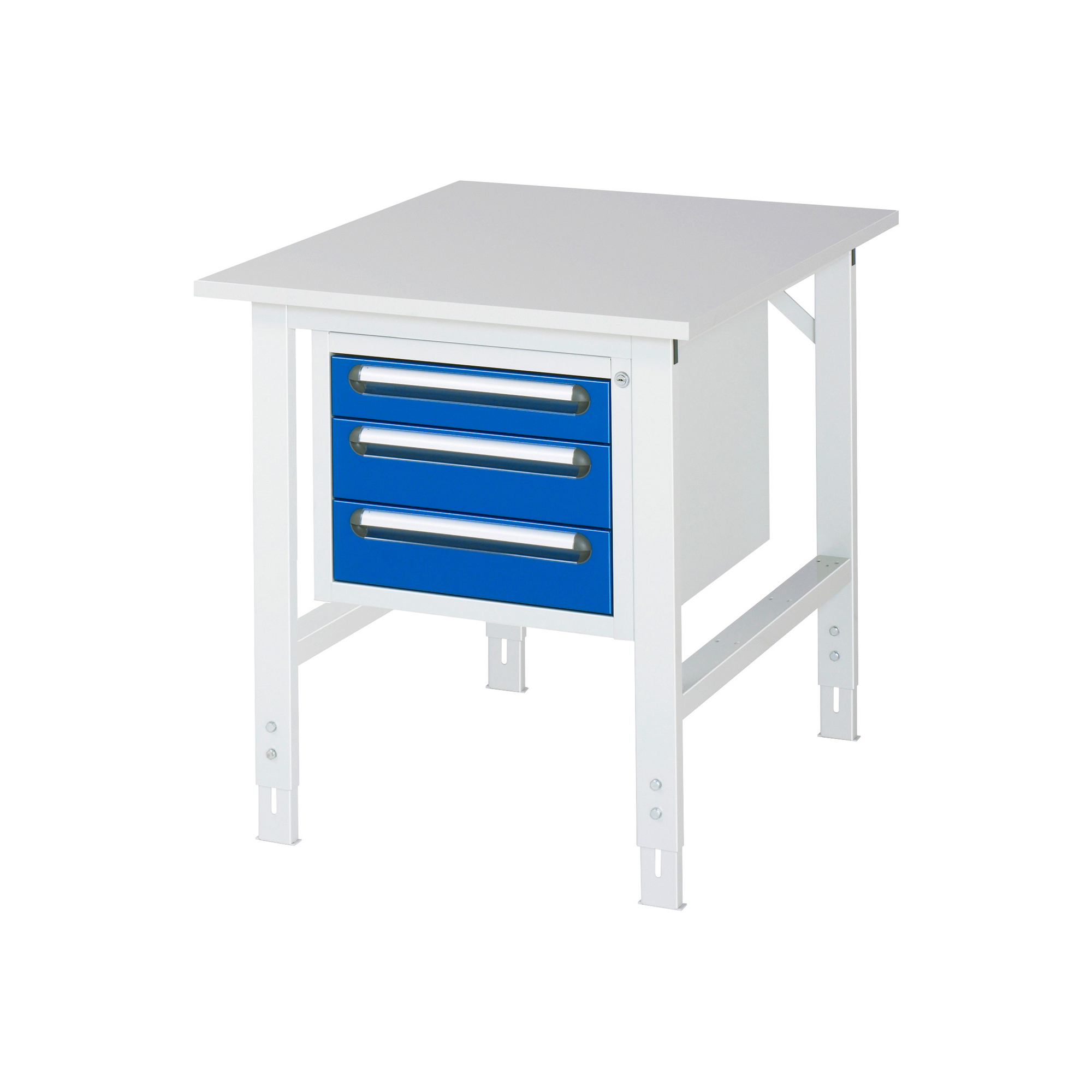 RAU Arbeitstisch Tom 750 x 760-1.080 x 1.000 mm (B x H x T)