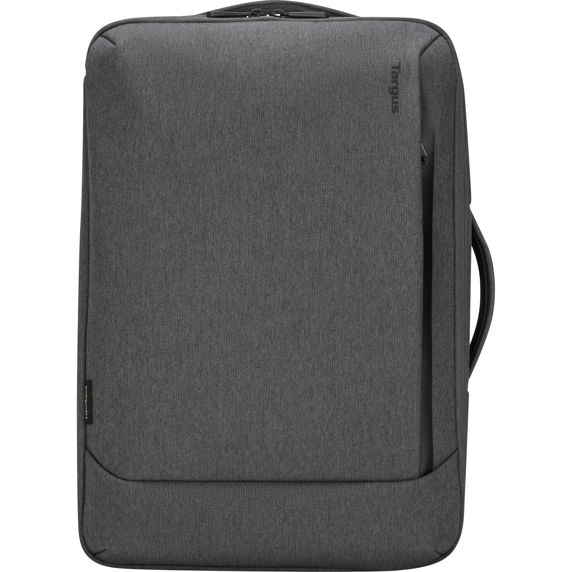 Targus Notebookrucksack Cypress Reißverschluss Zwei Hauptfächer, kleine Zubehörtaschen, Trolleygurt Kunststoff grau