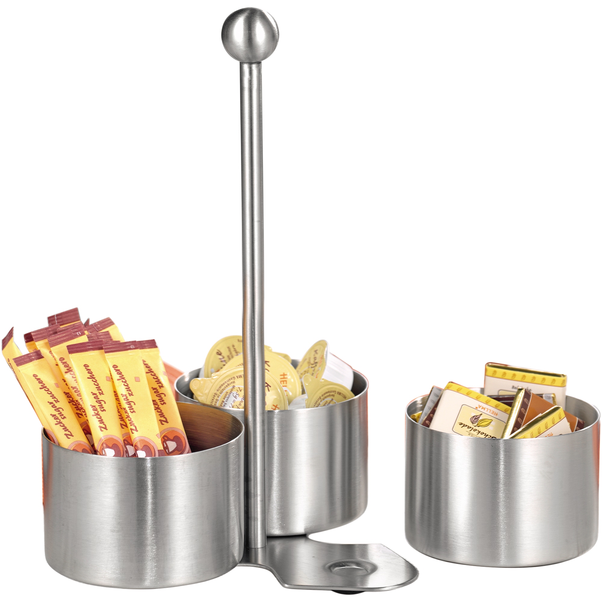 Esmeyer® Servierset BOSTON Edelstahl, gebürstet silber 4 St./Pack.