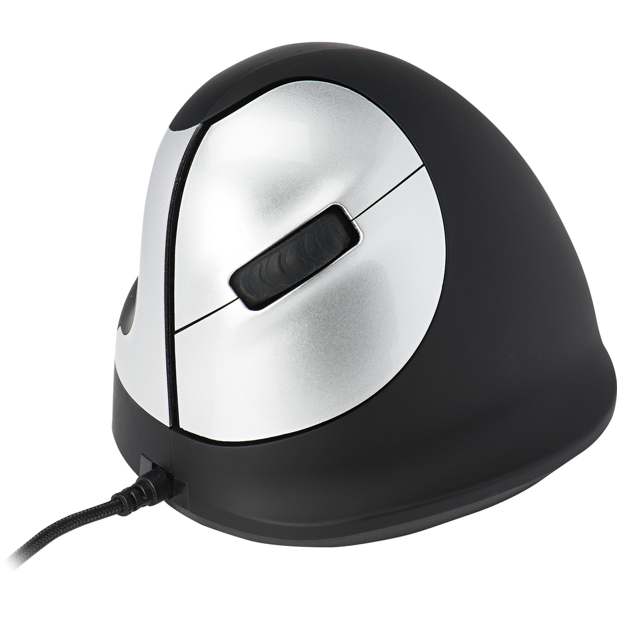 R-Go Tools Optische PC Maus HE Mouse Linkshänder ergonomisch USB-A schwarz
