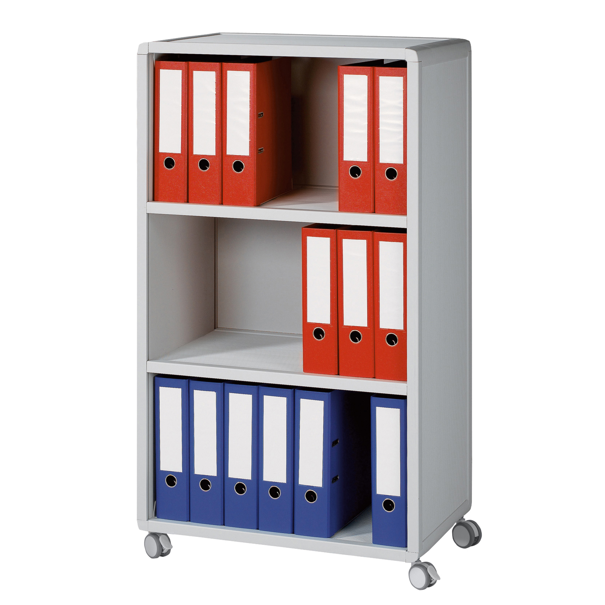 Paperflow Ablagewagen 651 x 1.246 x 330 mm (B x H x T) 10kg Polystyrol grau