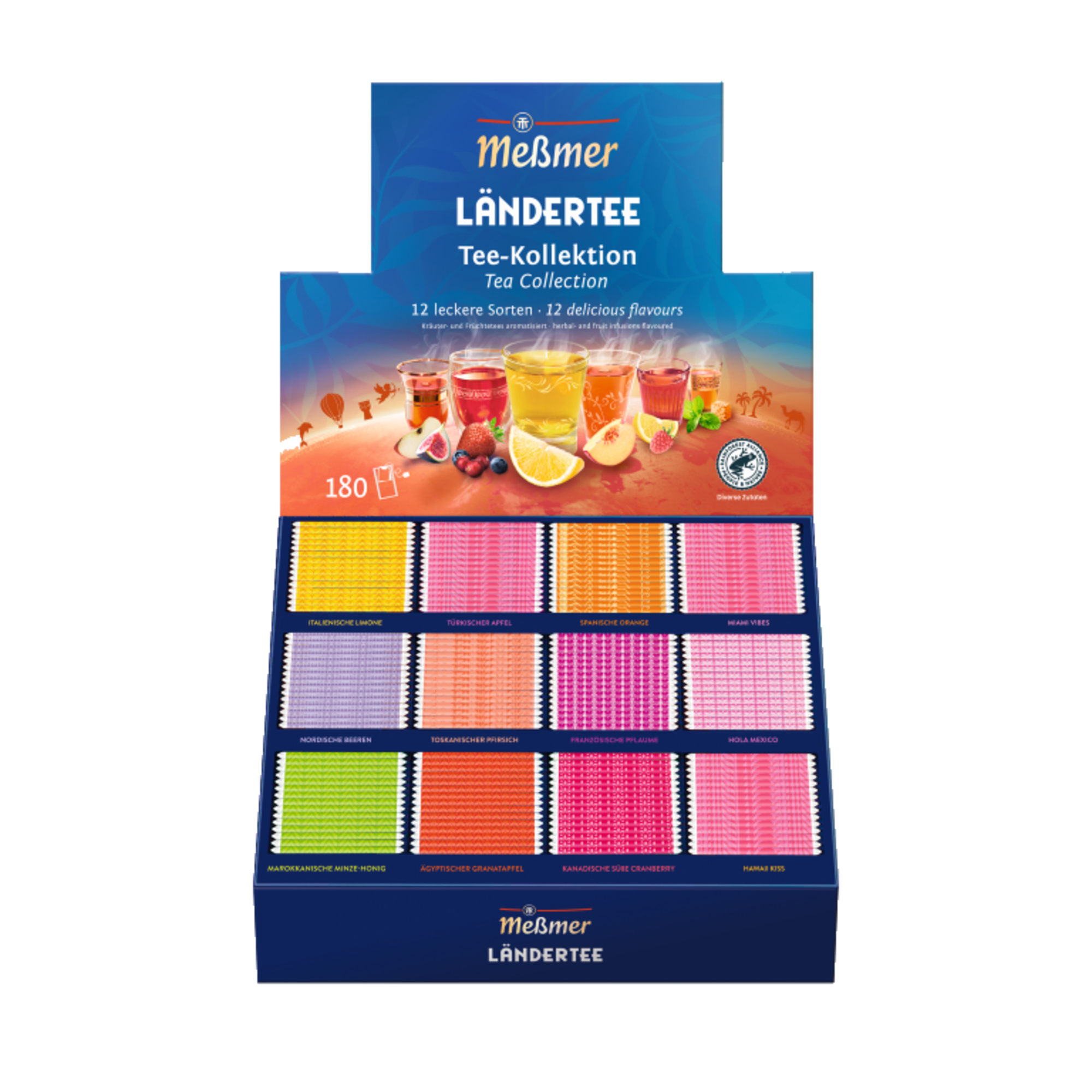 Meßmer Tee Ländertee Collection Box