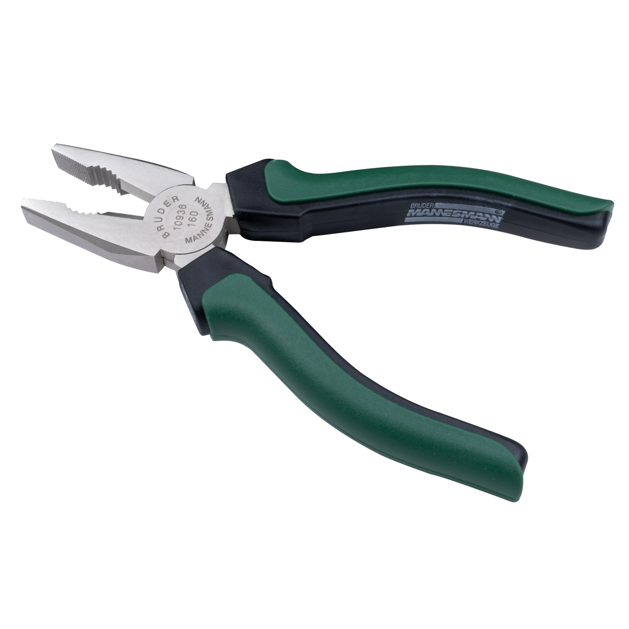 BRÜDER MANNESMANN Zange Kombizange 160mm Werzeugstahl matt verchromt