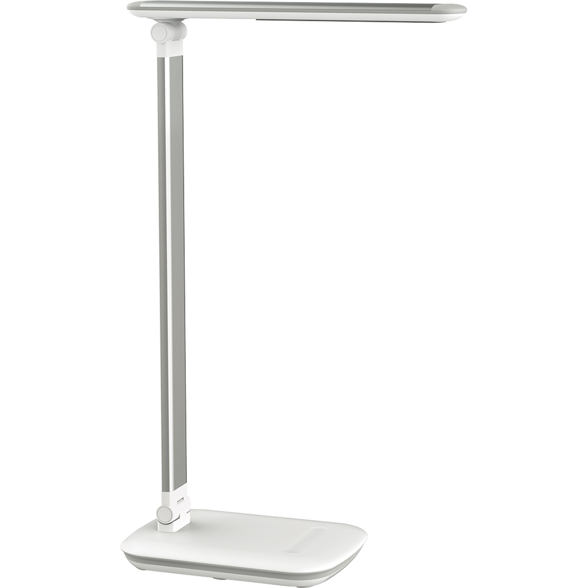 MAUL Tischleuchte MAULjazzy E je Lichtquelle: 6 kWh/1.000h Netzbetrieb silber/weiß