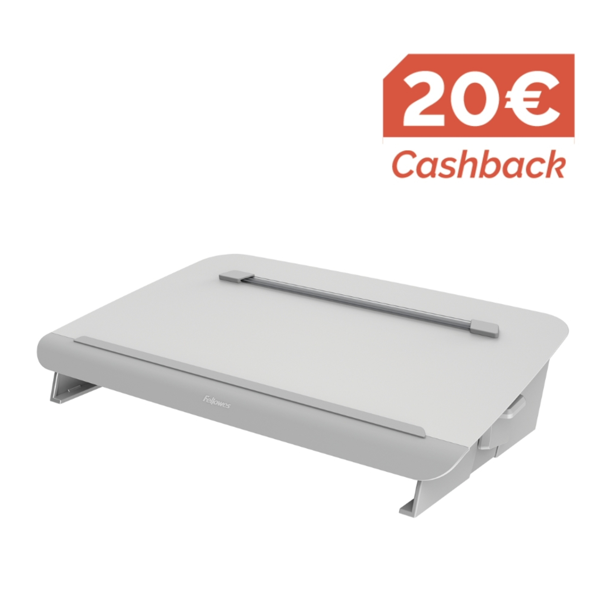 Fellowes® Konzepthalter Hana LT DIN A3 höhenverstellbar mit verstellbarem Zeilenzeiger Stahl weiß