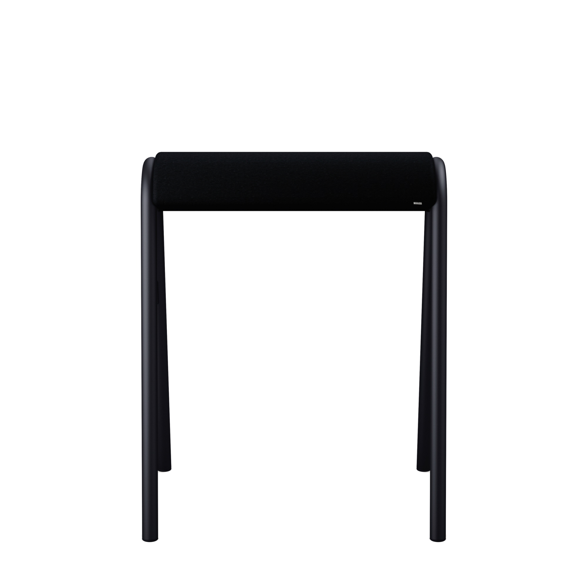 Sitz-Steh-Hocker se:lab hopper 51cm 100 % Polyester schwarz